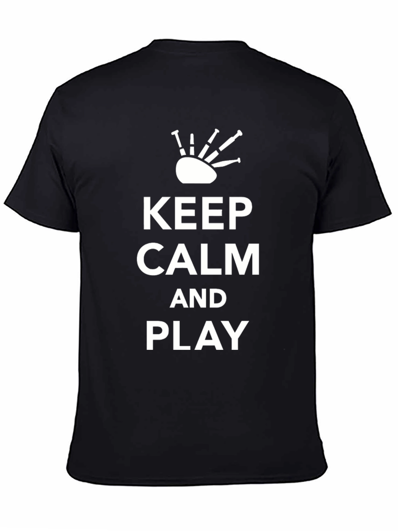 Keep Calm and Play Bagpipes T-Shirt
