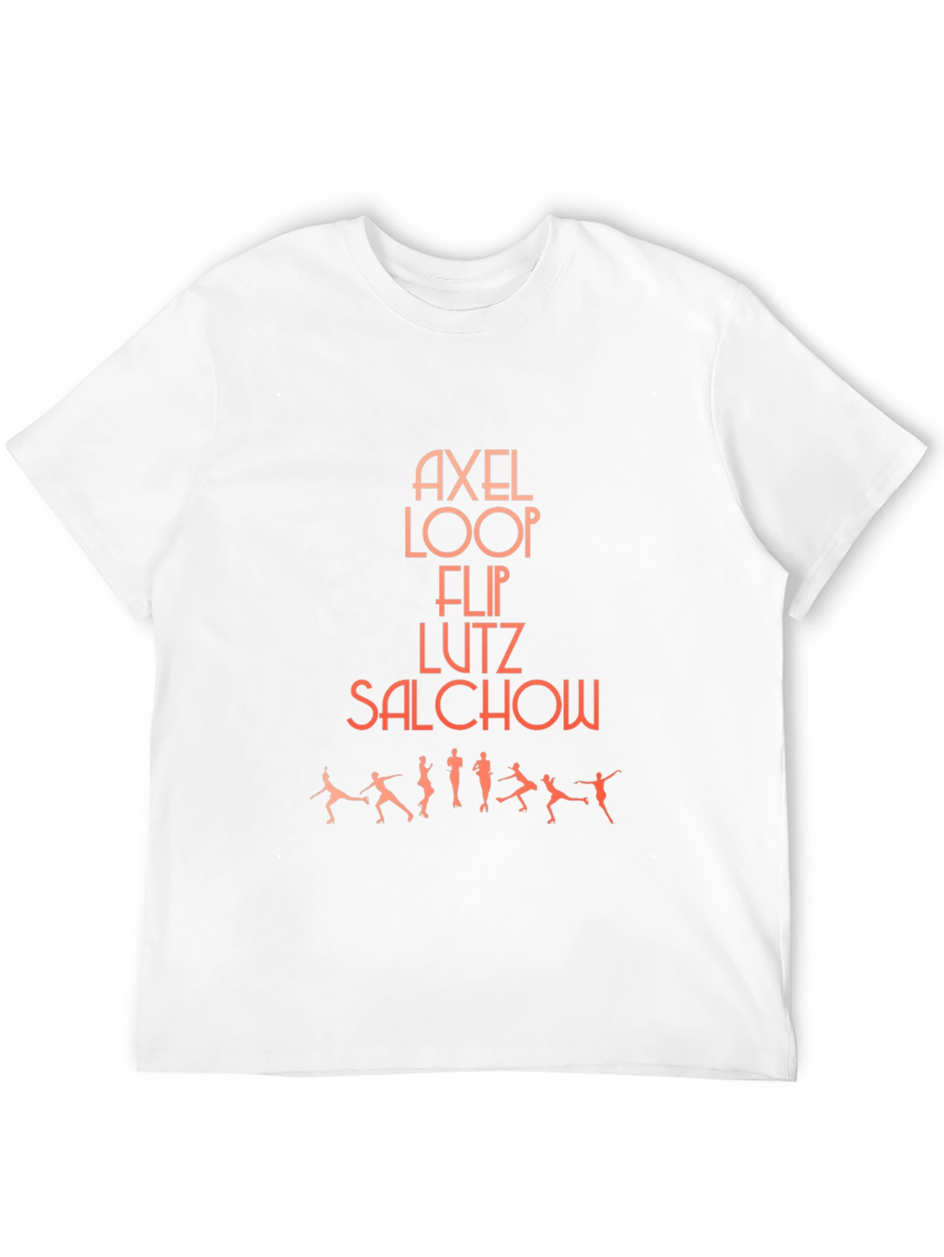 Figure Skating Jumps Graphic T-Shirt
