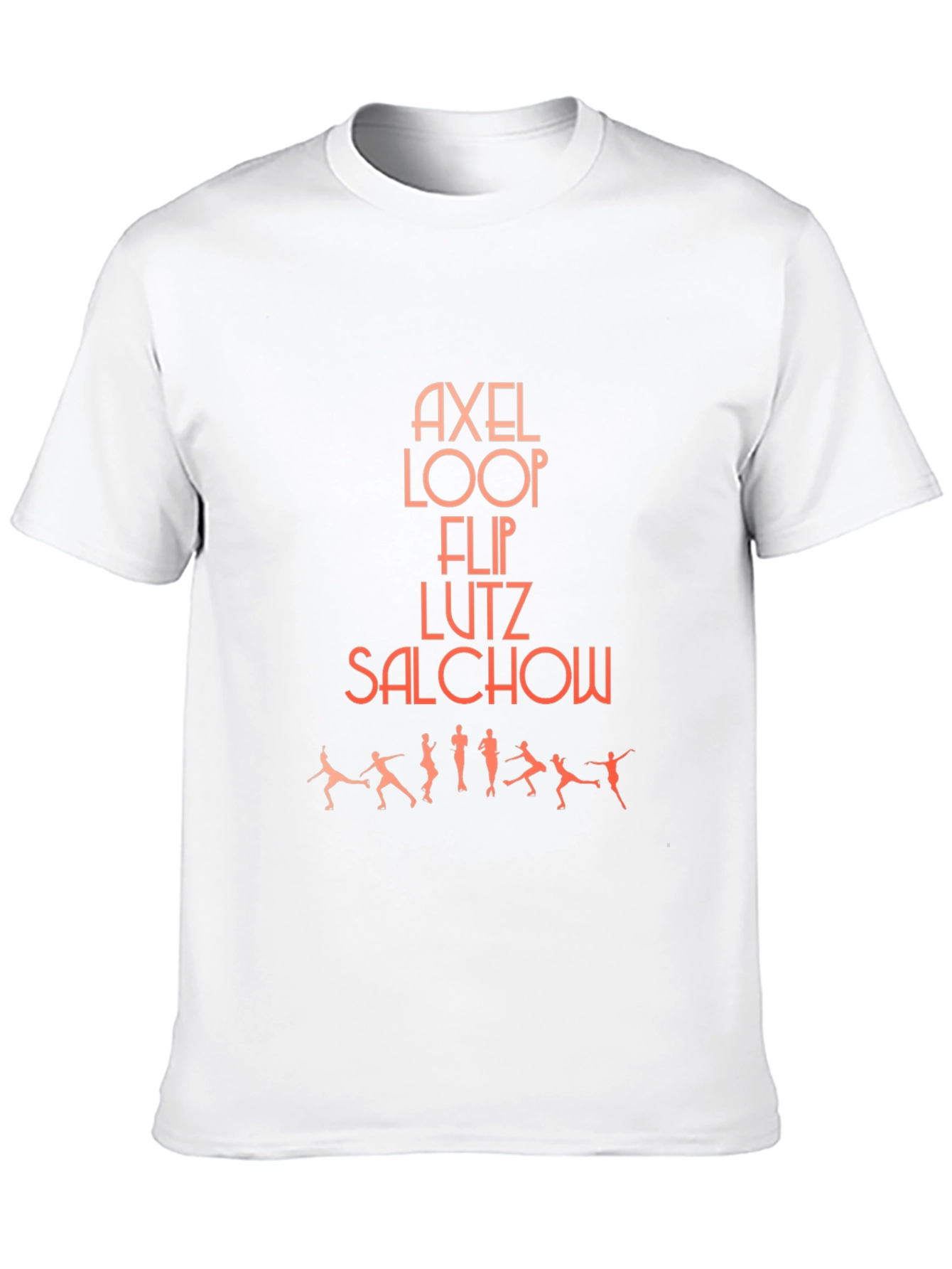 Figure Skating Jumps Graphic T-Shirt