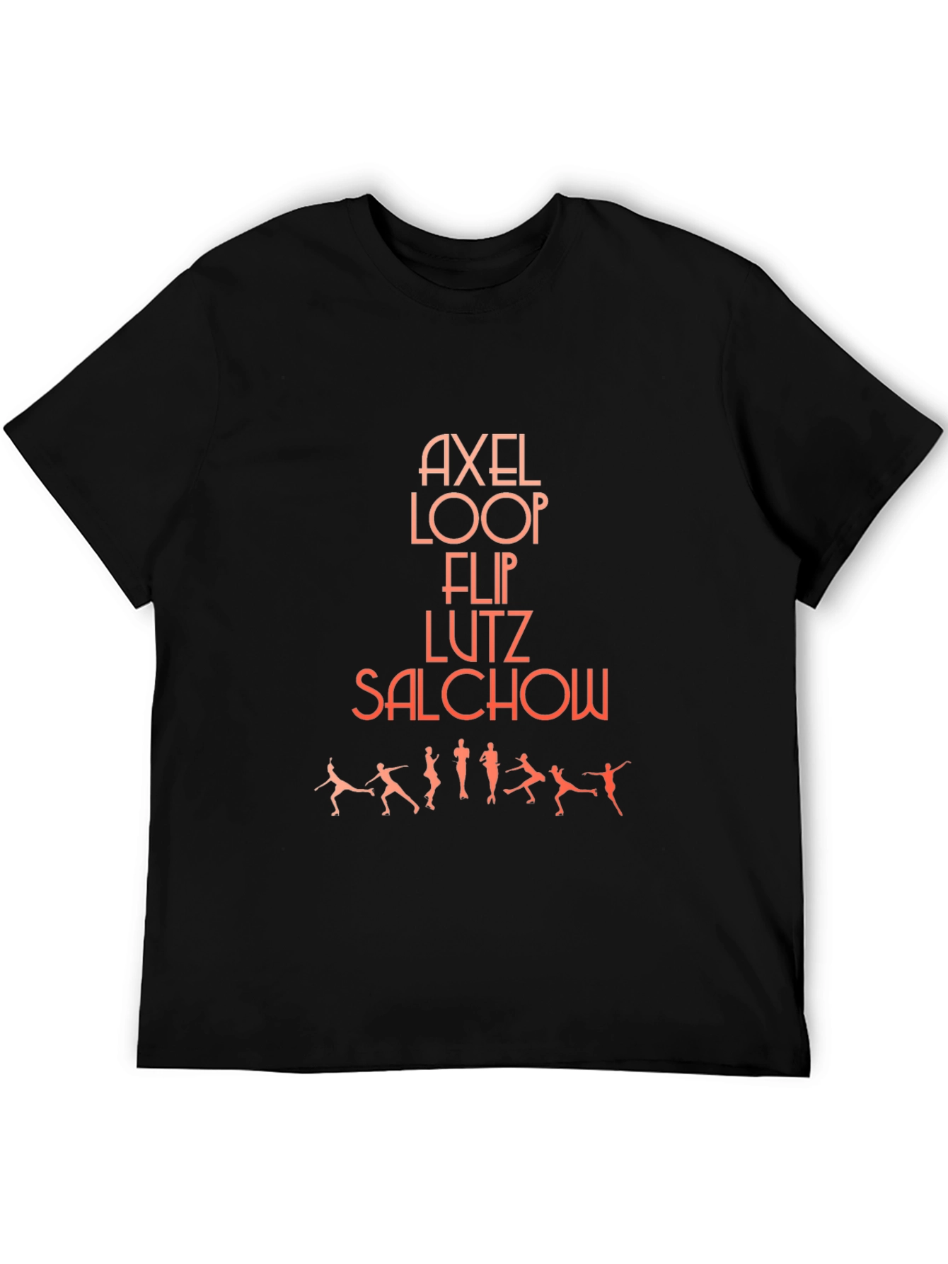 Figure Skating Jumps Graphic T-Shirt