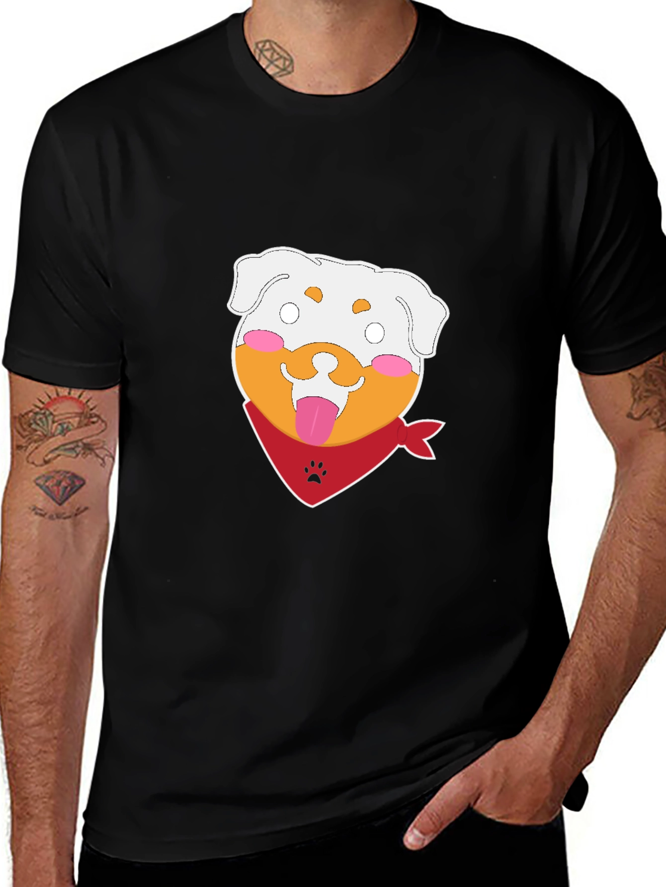 Dog Lover T-Shirt - Cartoon Style Graphic Tee