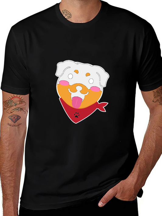 Dog Lover T-Shirt - Cartoon Style Graphic Tee