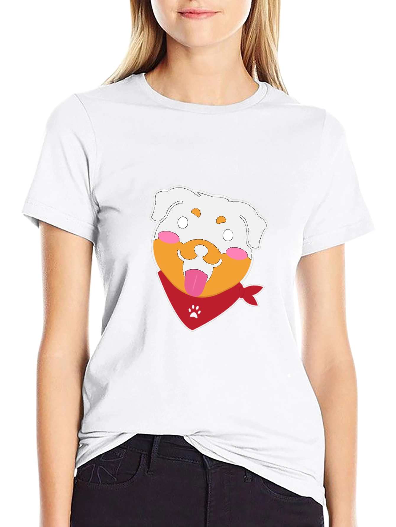 Dog Lover T-Shirt - Cartoon Style Graphic Tee