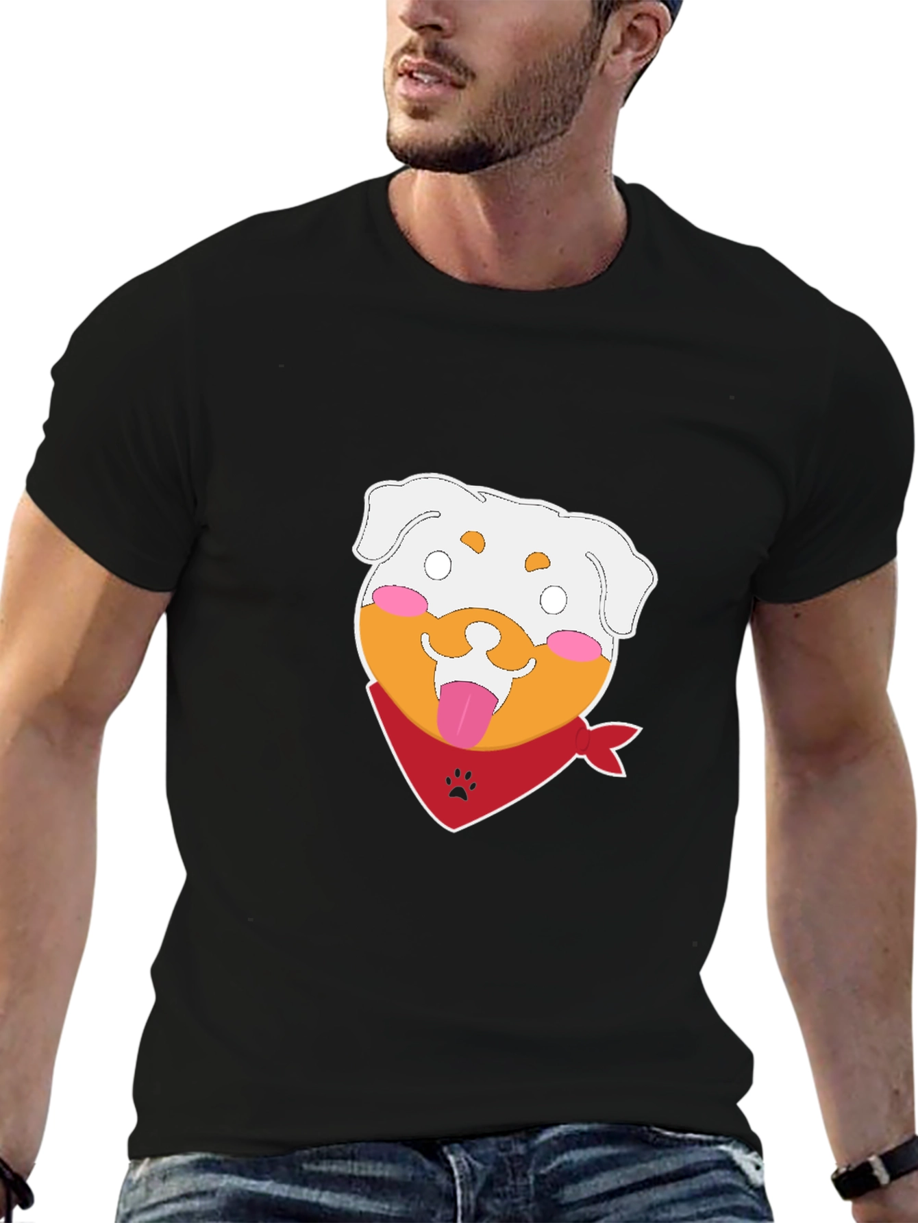 Dog Lover T-Shirt - Cartoon Style Graphic Tee