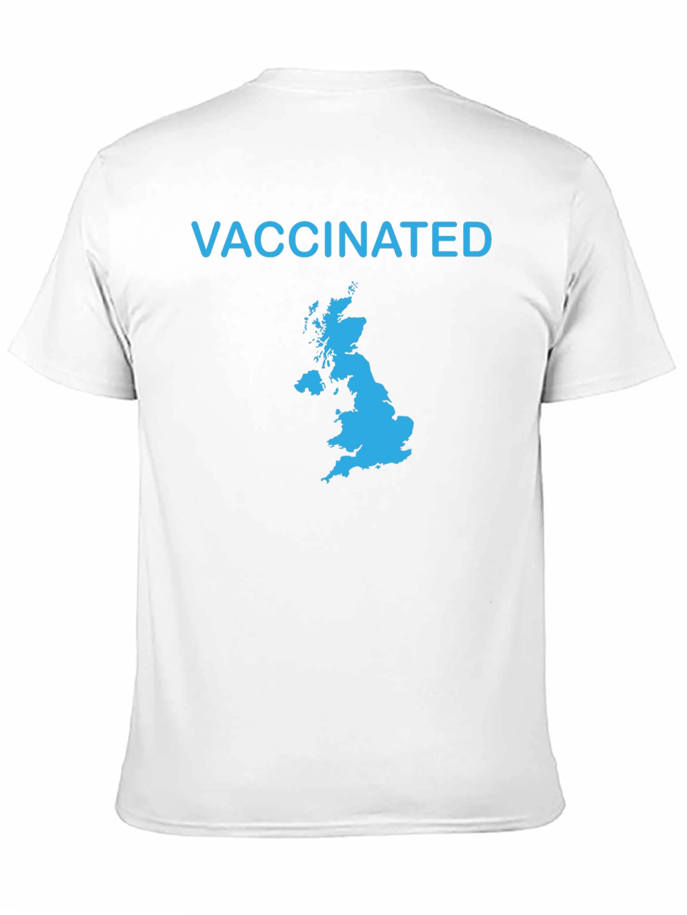 Vaccinated Map Graphic Tee - Black