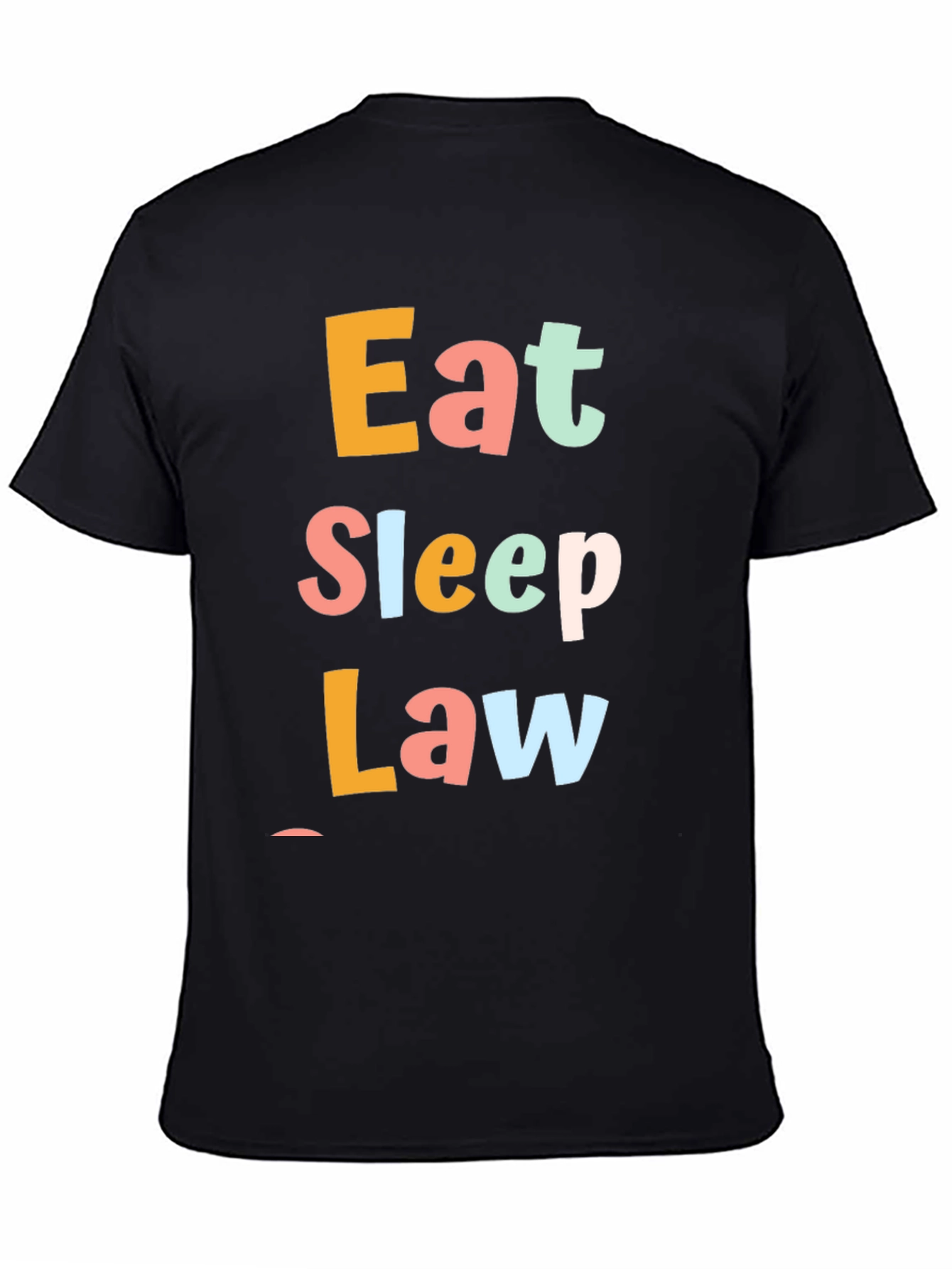 Eat Sleep Law T-Shirt - Funny Lawyer Gift