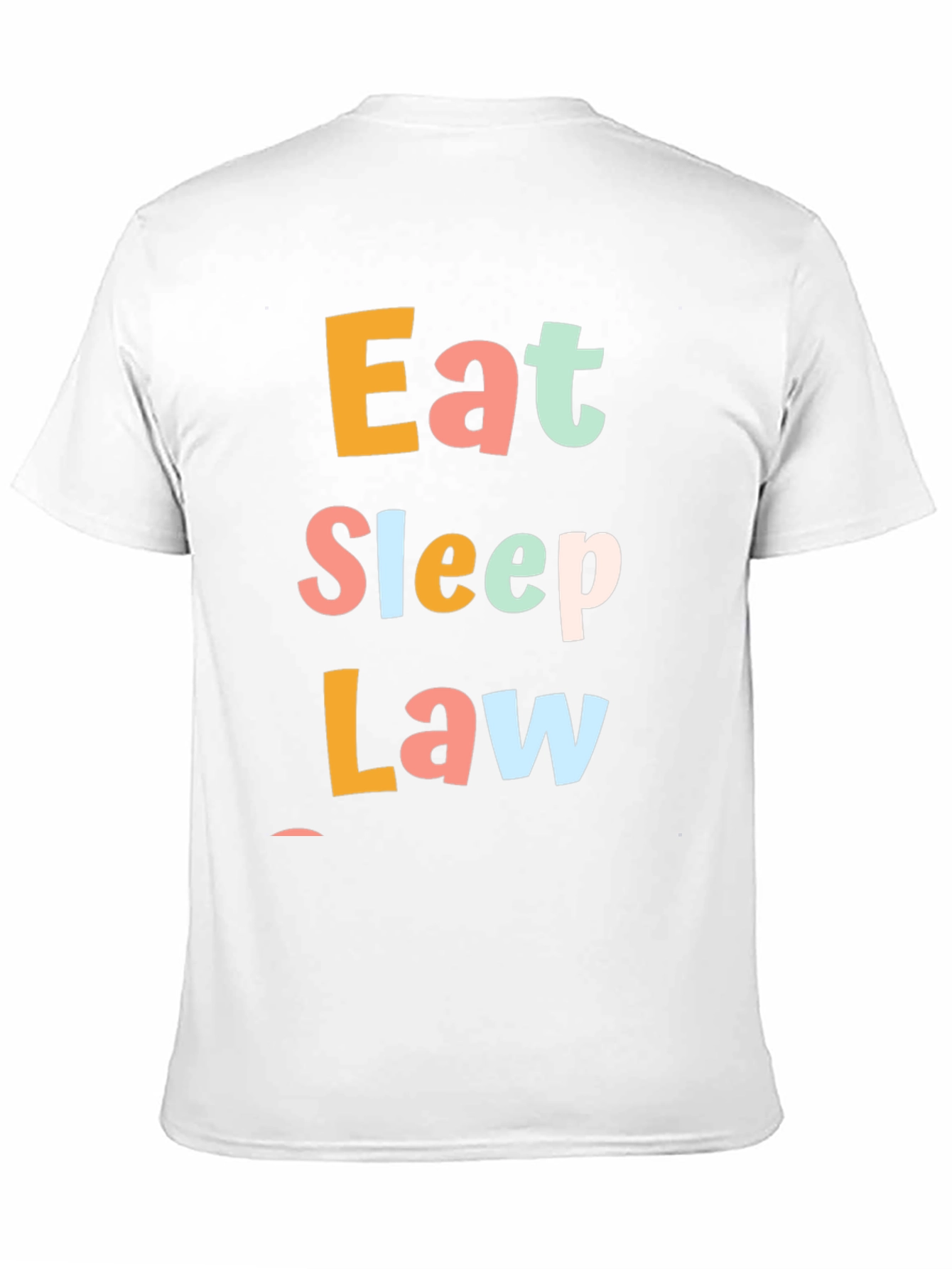 Eat Sleep Law T-Shirt - Funny Lawyer Gift