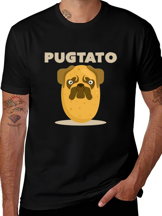 Pugtato Funny Graphic Tee