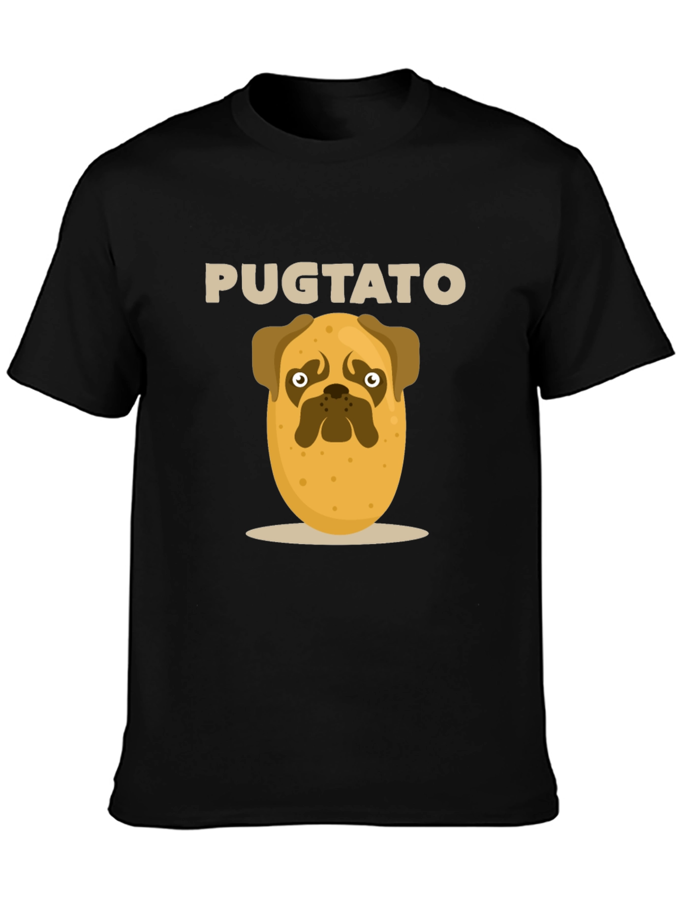 Pugtato Funny Graphic Tee