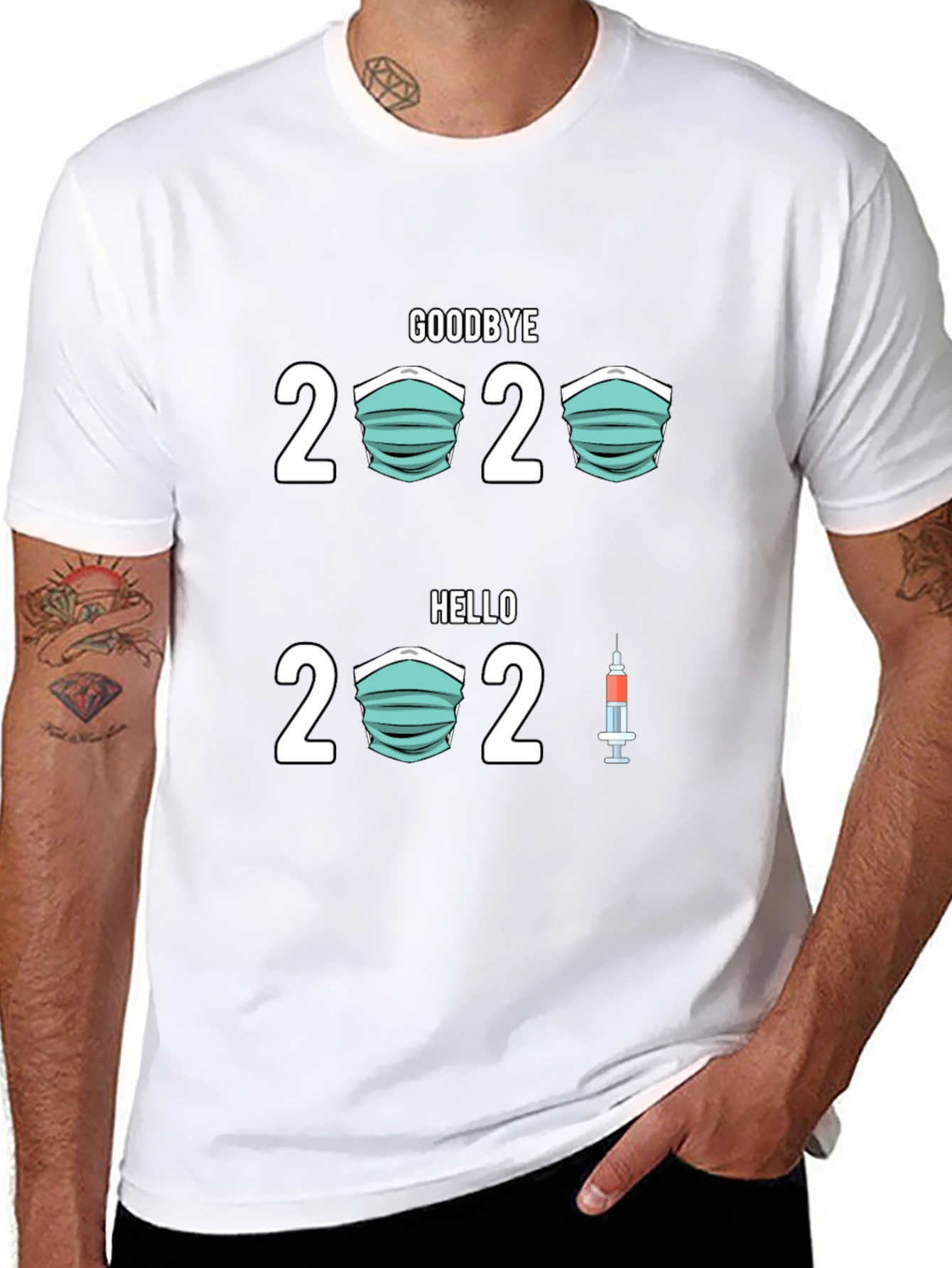 Goodbye 2020 Hello 2021 T-Shirt