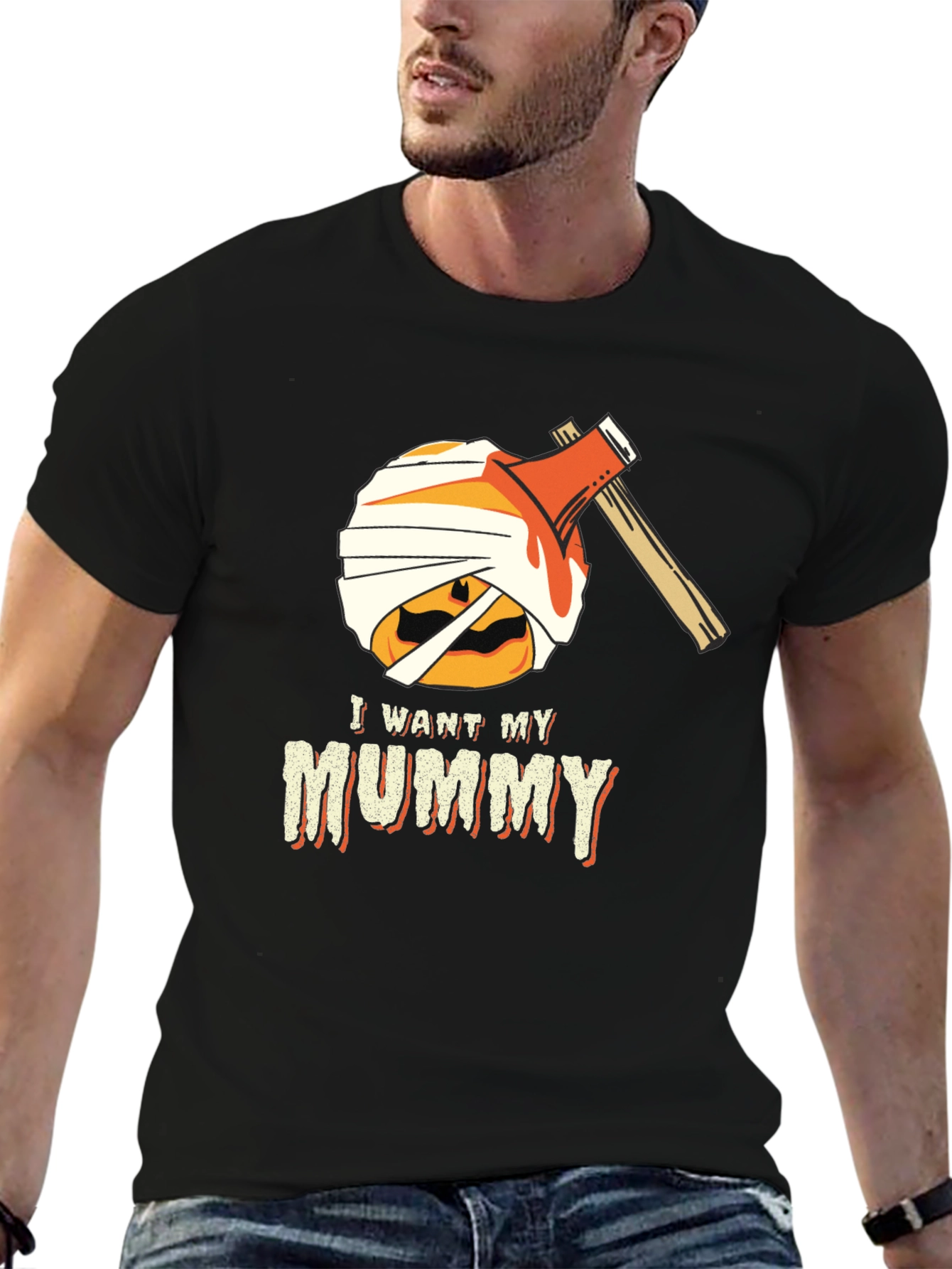 I Want My Mummy Halloween T-Shirt