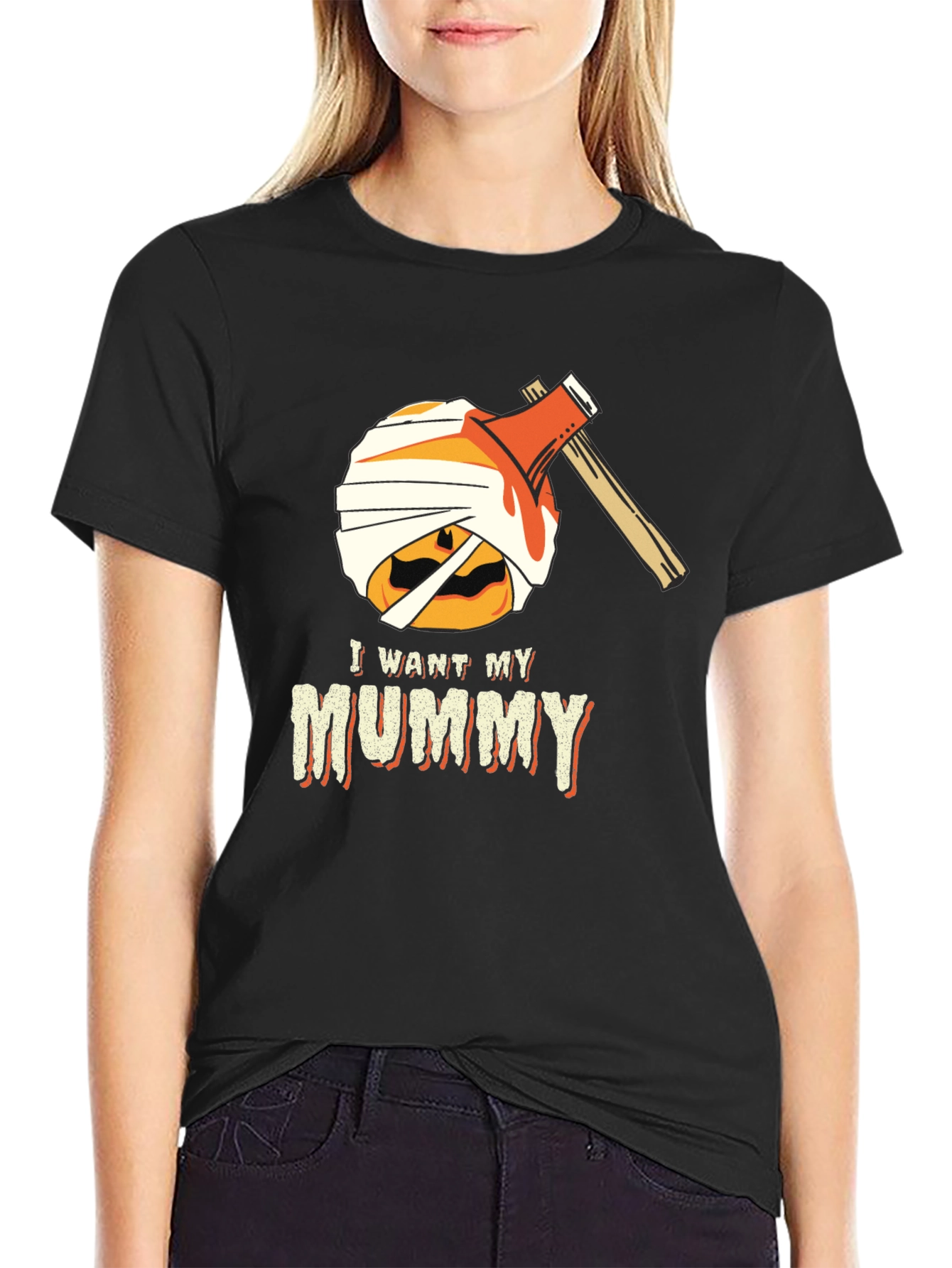 I Want My Mummy Halloween T-Shirt