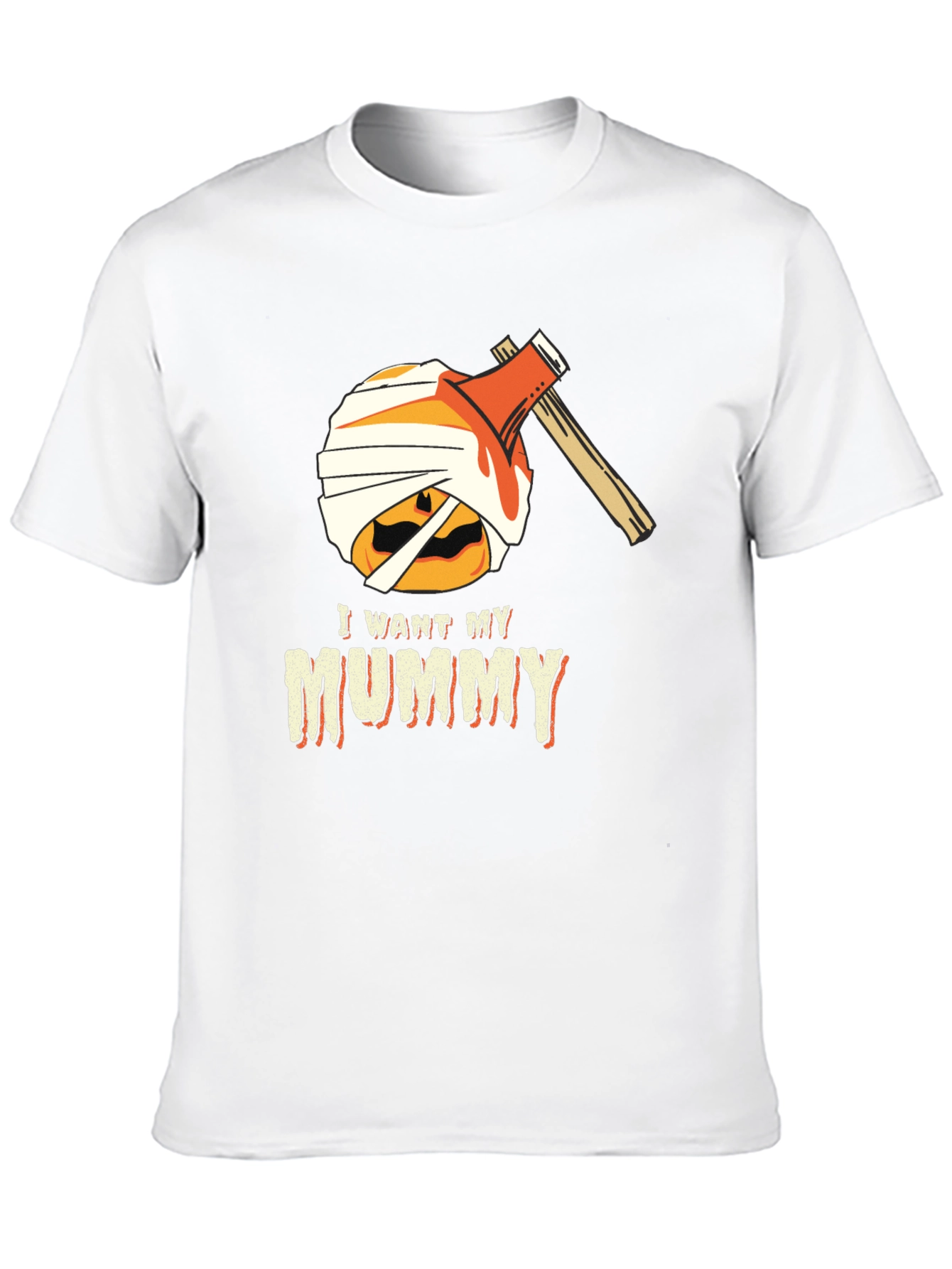 I Want My Mummy Halloween T-Shirt