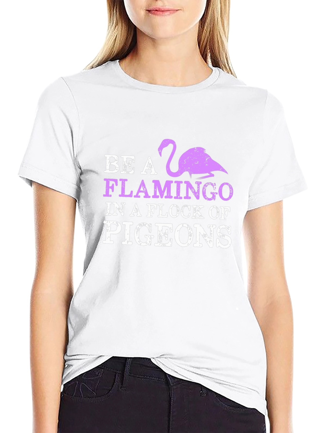 Be a Flamingo T-Shirt - Unique Graphic Tee