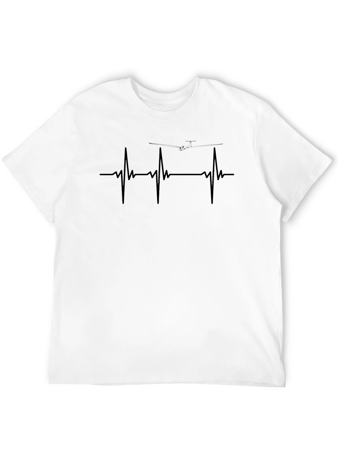 Pilot Heartbeat T-Shirt - Aviation Lover Tee