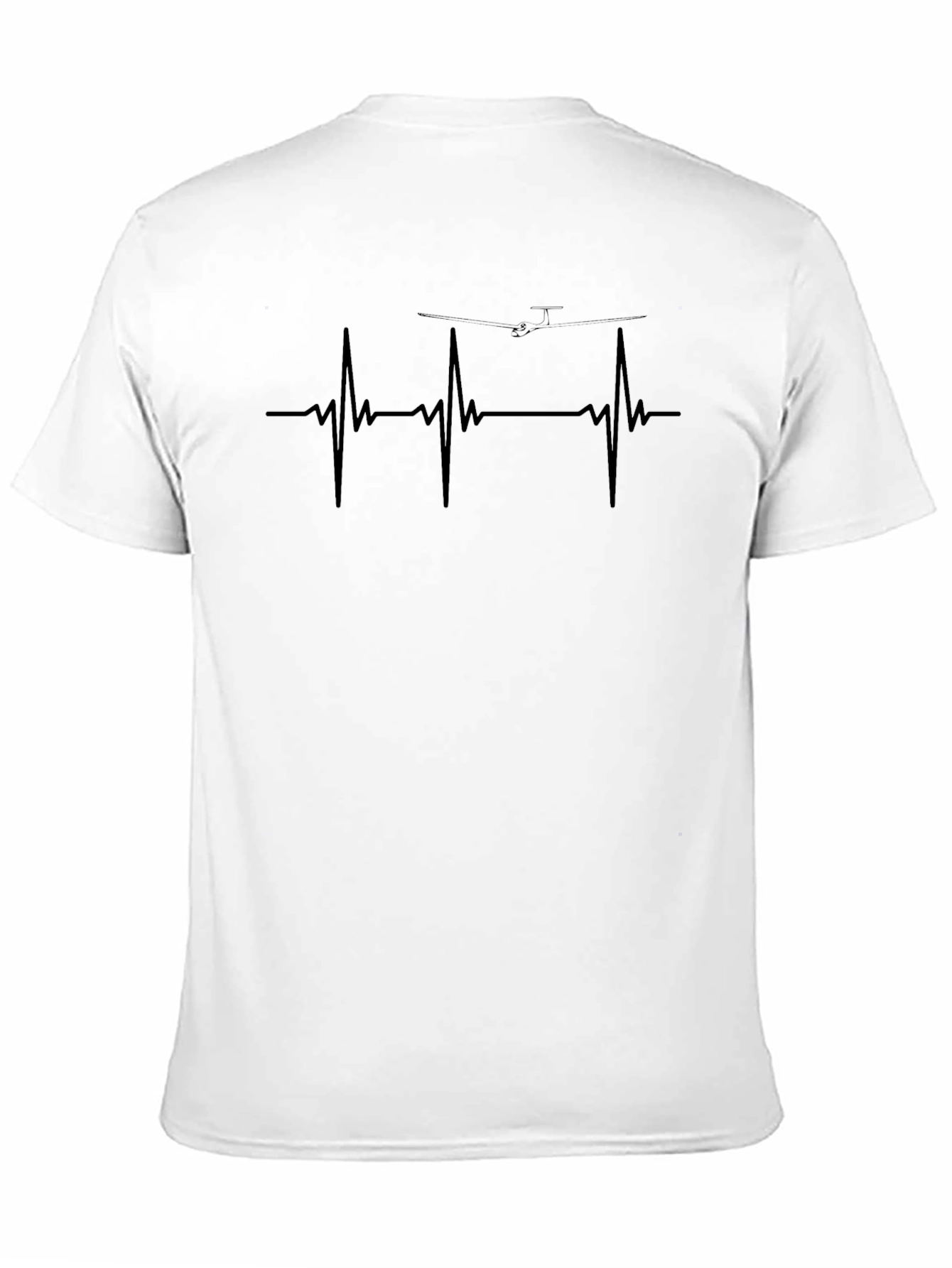 Pilot Heartbeat T-Shirt - Aviation Lover Tee