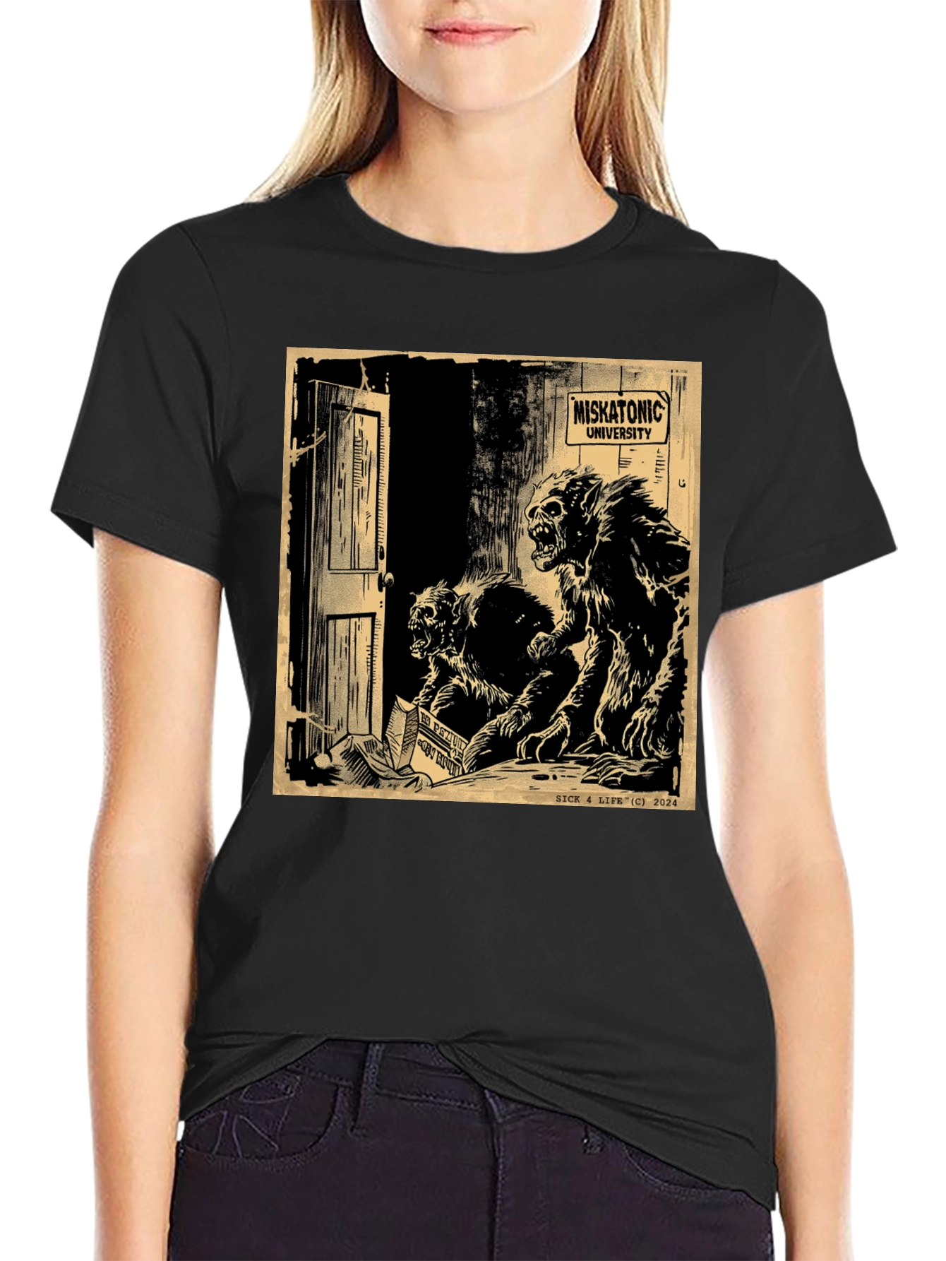Miskatonic University Horror Graphic T-Shirt