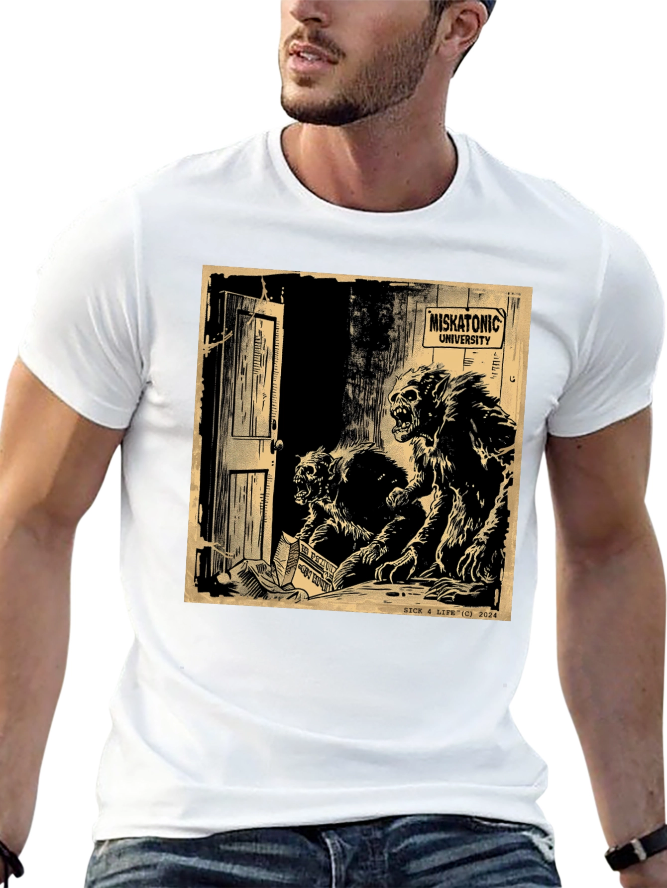 Miskatonic University Horror Graphic T-Shirt