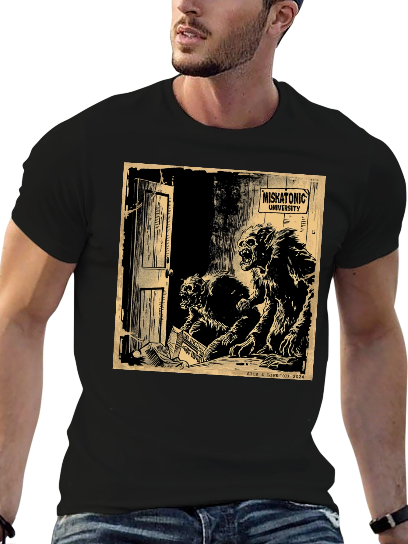 Miskatonic University Horror Graphic T-Shirt