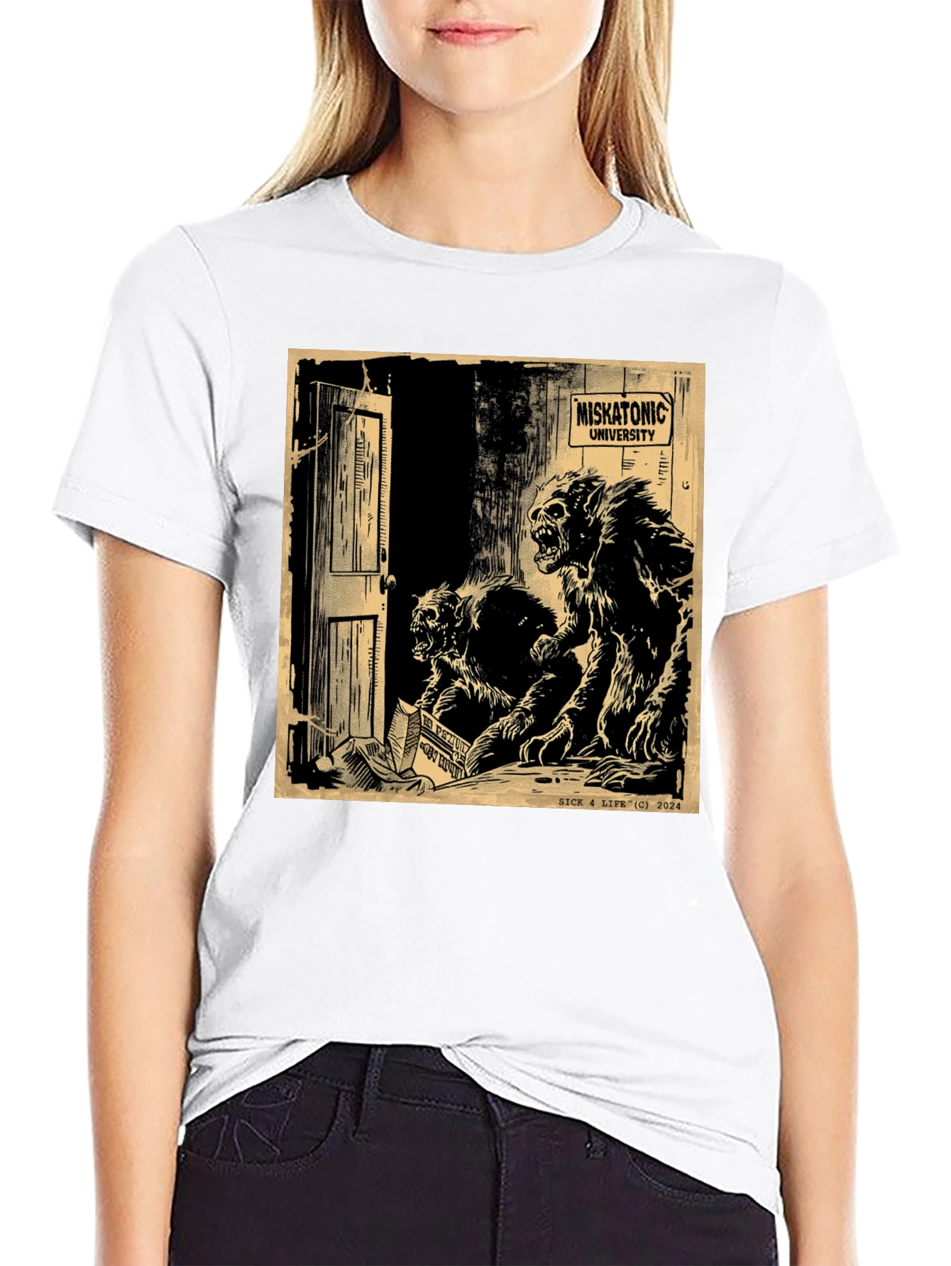 Miskatonic University Horror Graphic T-Shirt