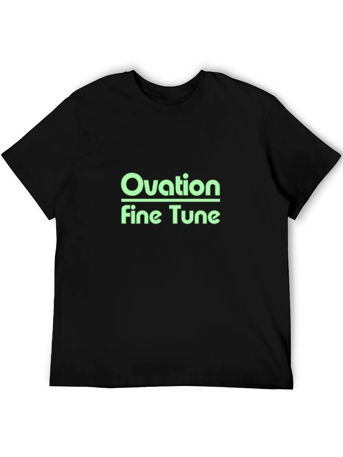 Ovation Fine Tune Black T-Shirt