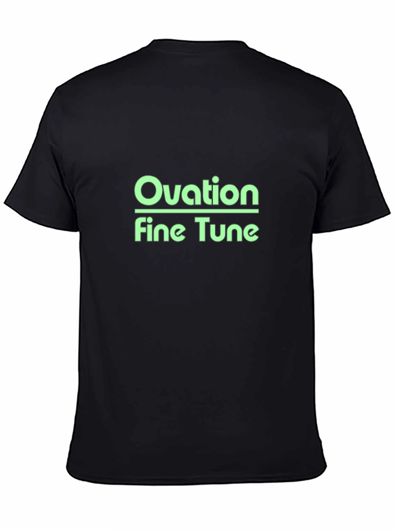 Ovation Fine Tune Black T-Shirt