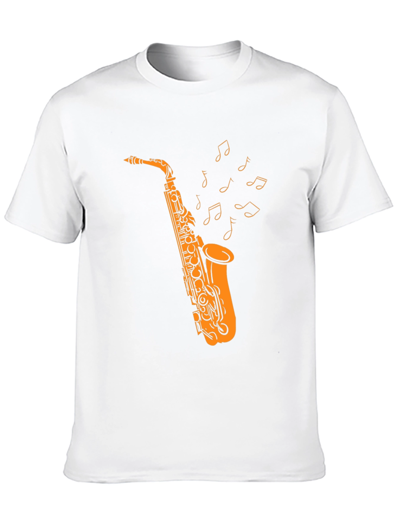 Saxophone Music T-Shirt - Black Graphic Tee