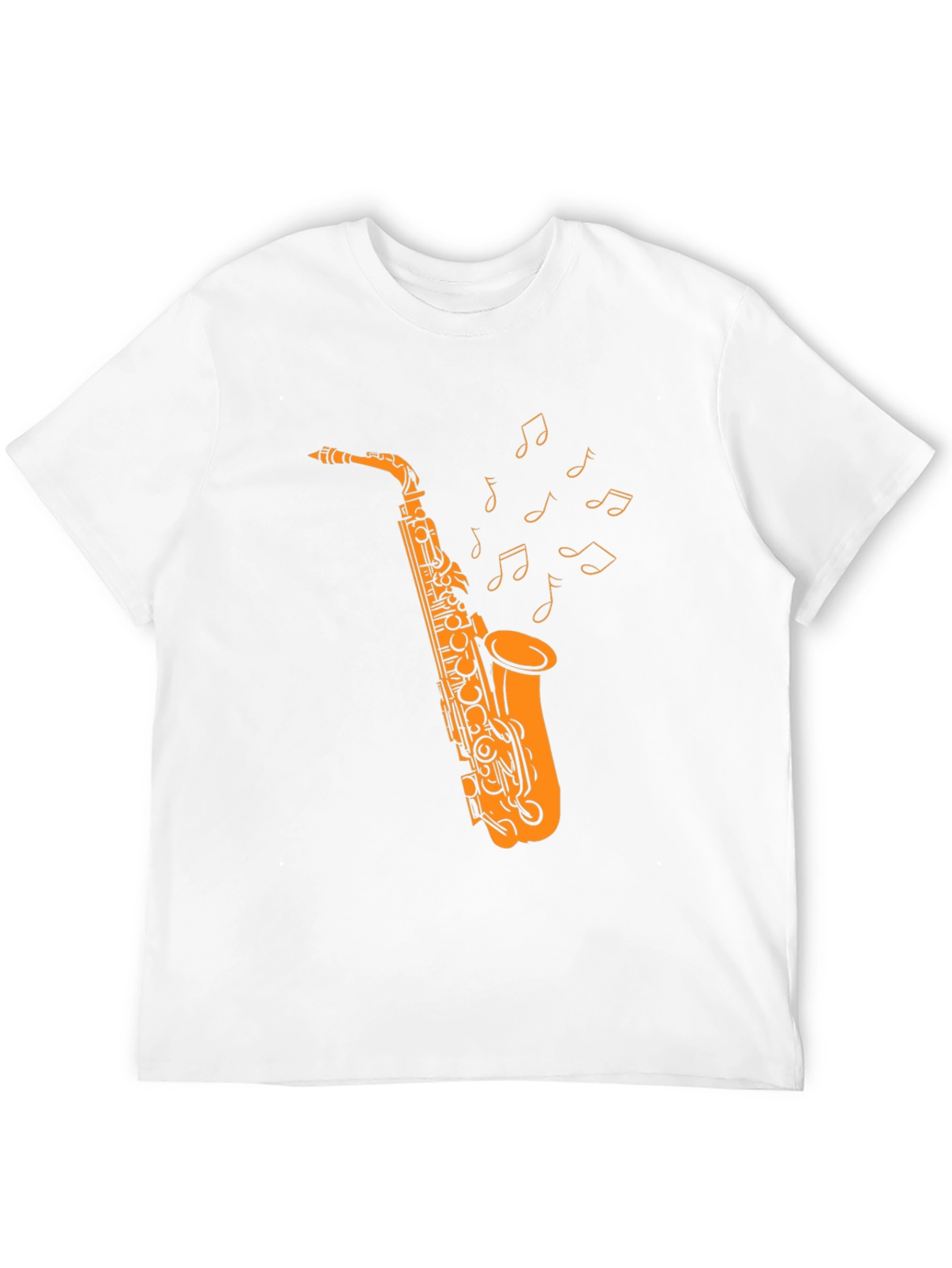 Saxophone Music T-Shirt - Black Graphic Tee
