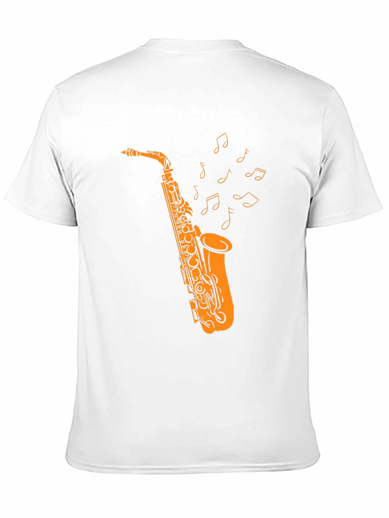 Saxophone Music T-Shirt - Black Graphic Tee