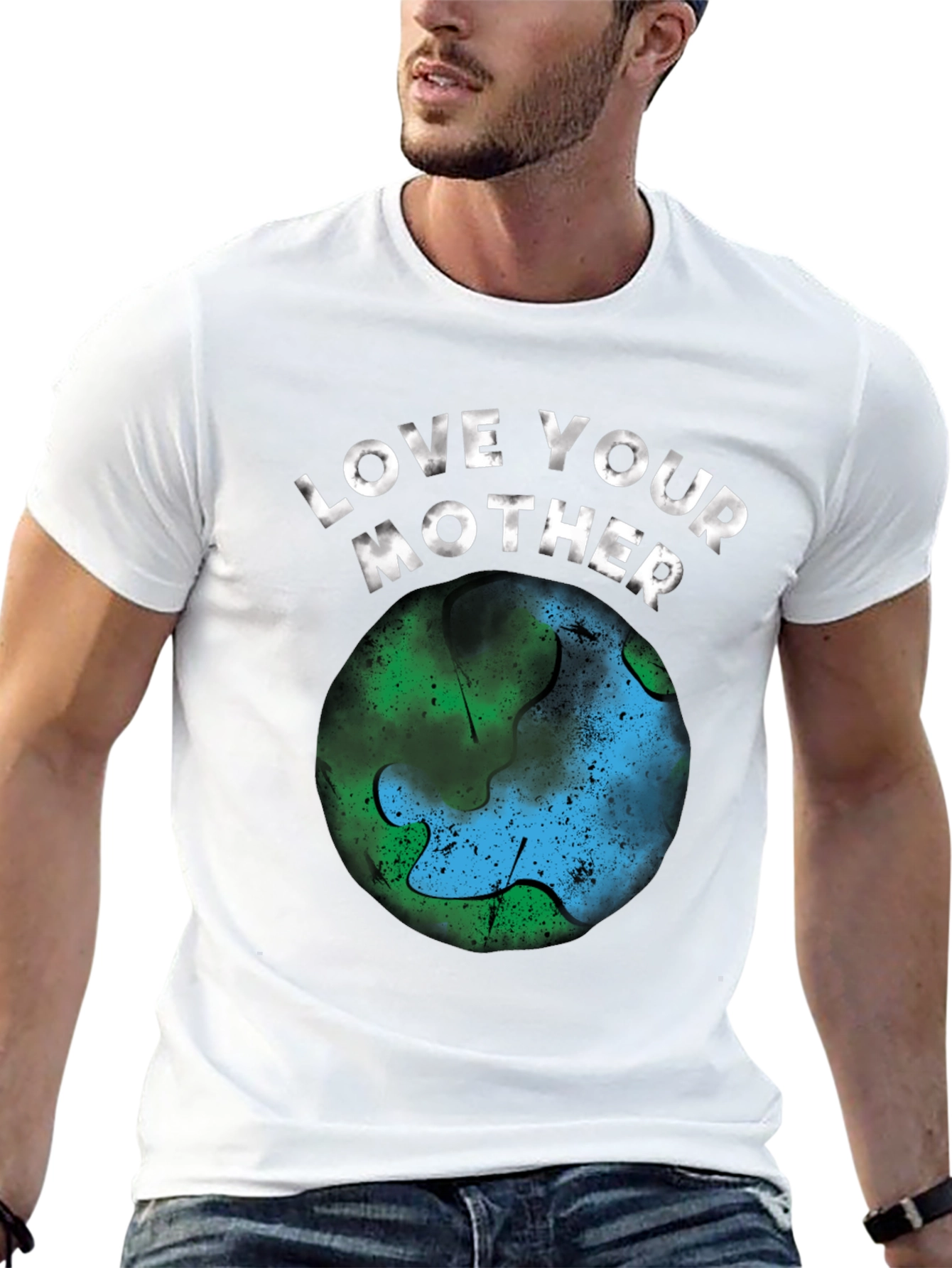 Love Your Mother Earth T-Shirt - Black
