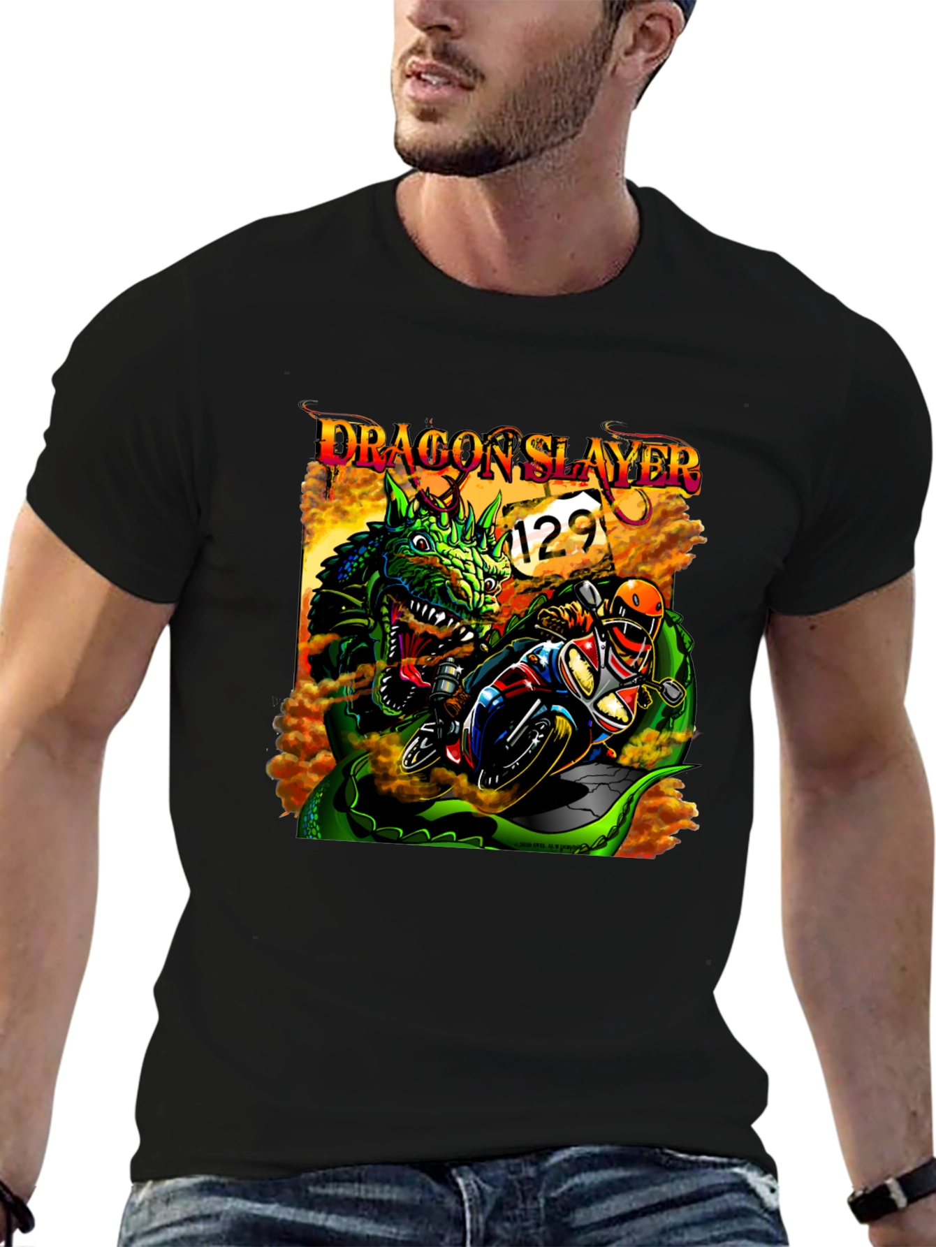 Dragon Slayer 129 Graphic T-Shirt