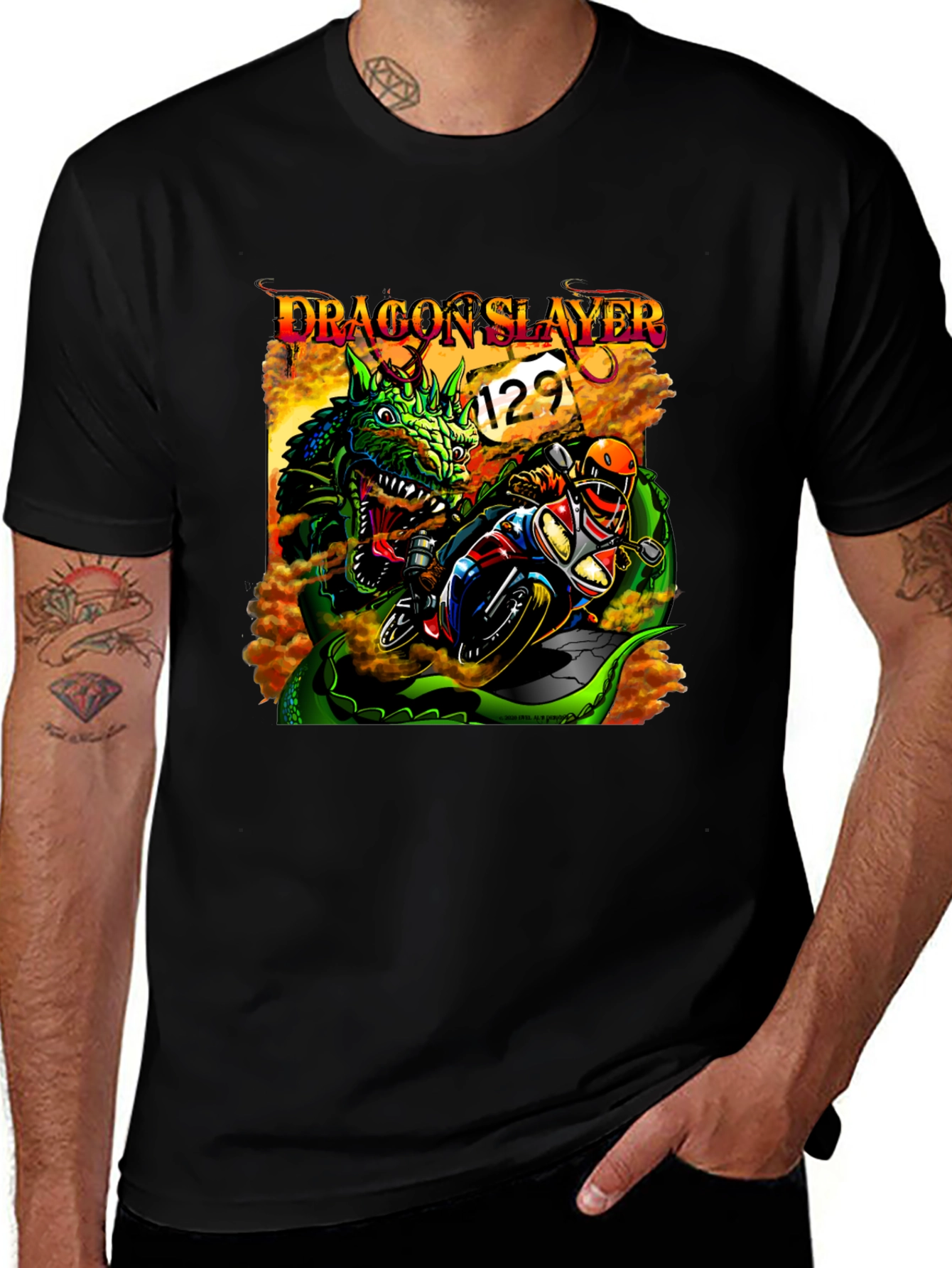 Dragon Slayer 129 Graphic T-Shirt
