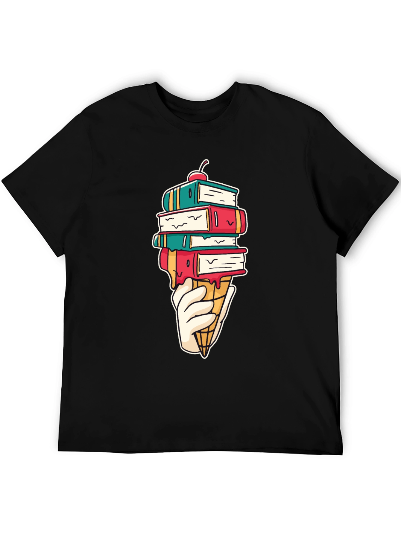 Bookworm Ice Cream T-Shirt