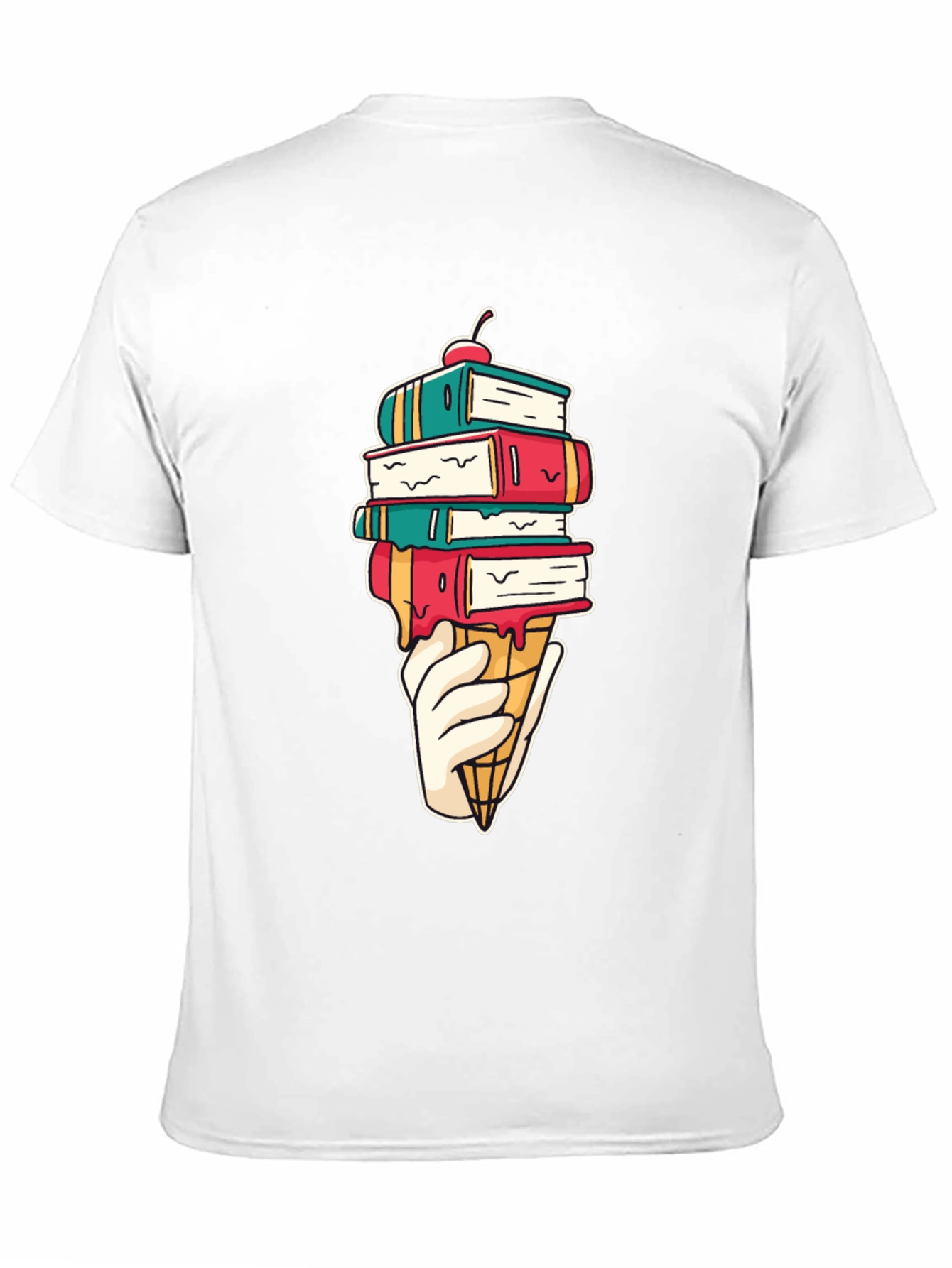 Bookworm Ice Cream T-Shirt