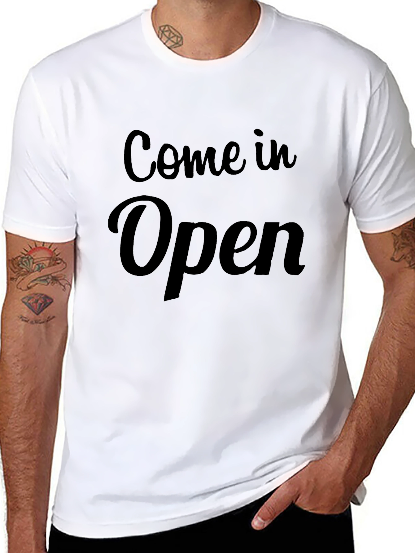 Come In Open T-Shirt