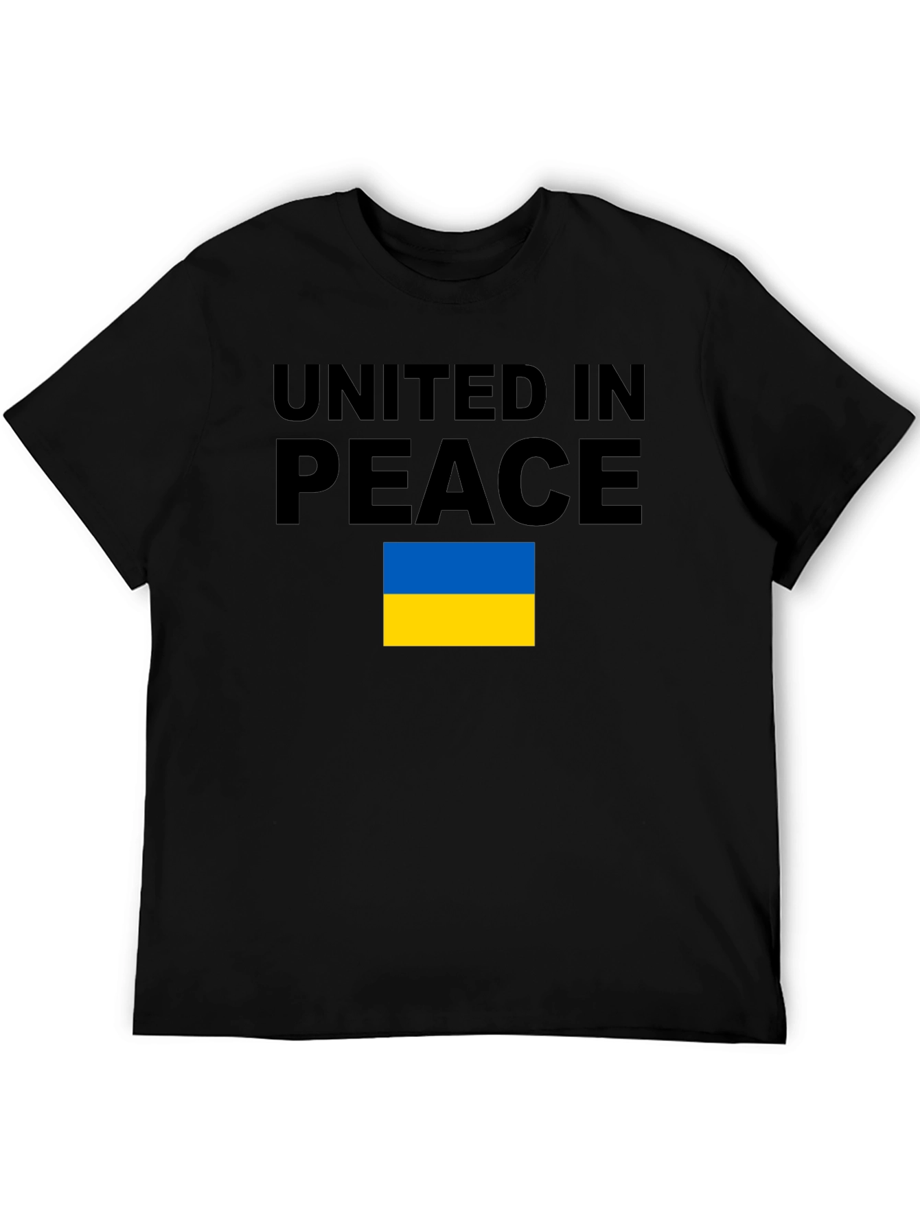 United in Peace Ukraine Flag T-Shirt