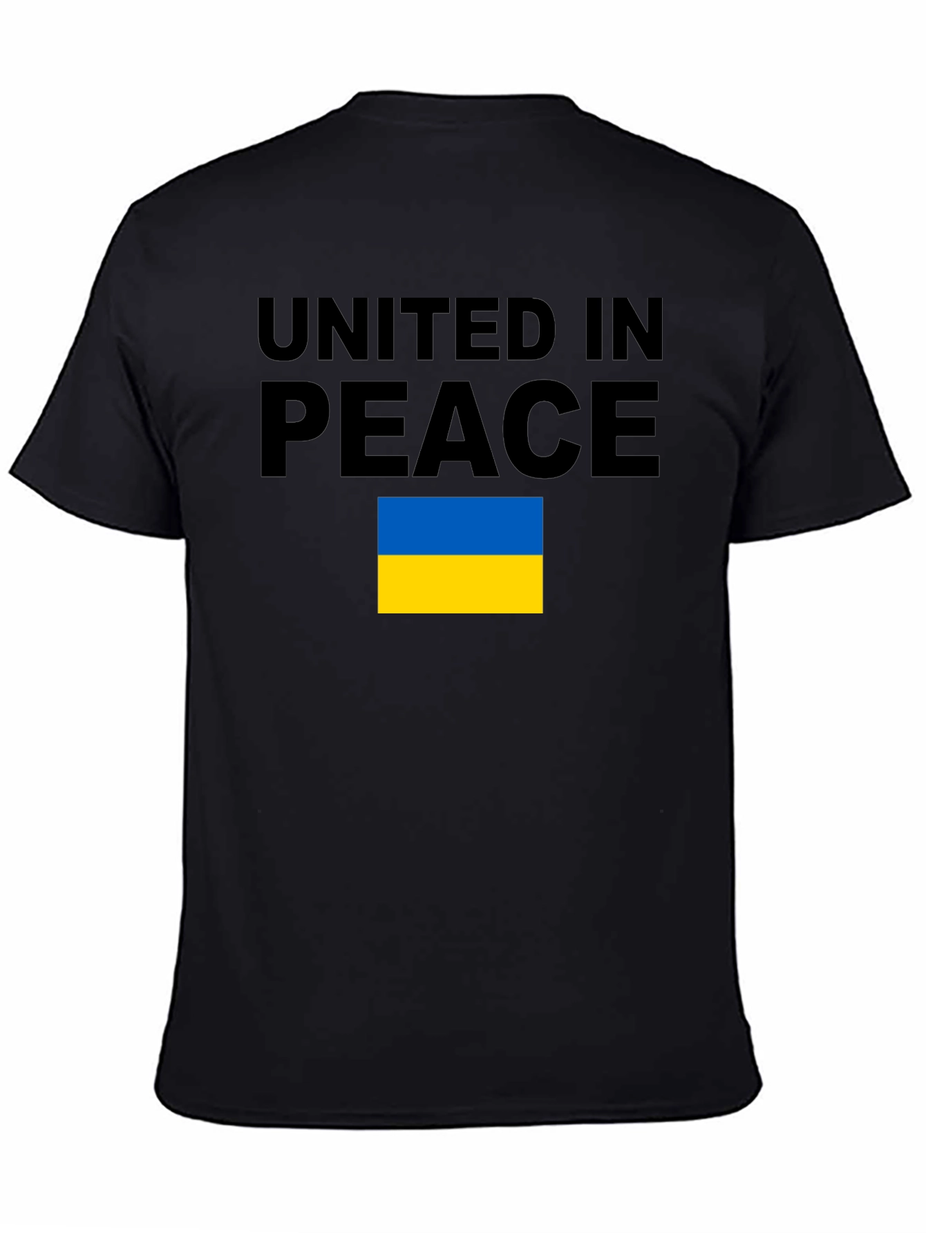 United in Peace Ukraine Flag T-Shirt