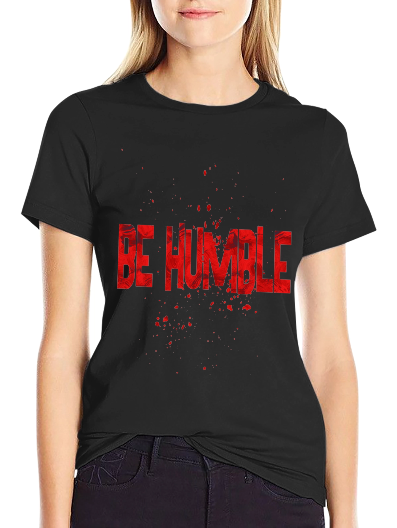 Be Humble Graphic Tee - Black T-Shirt
