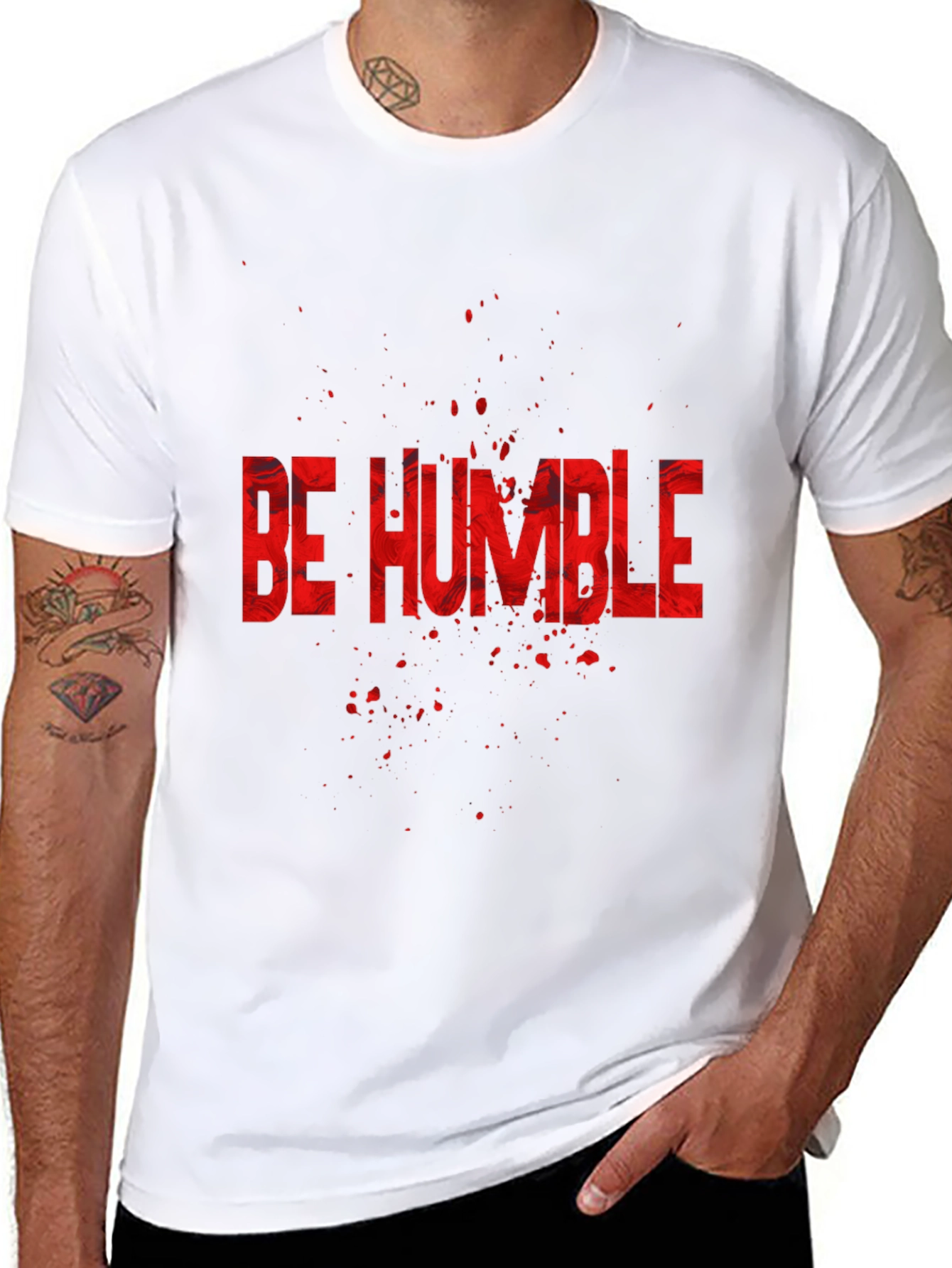 Be Humble Graphic Tee - Black T-Shirt