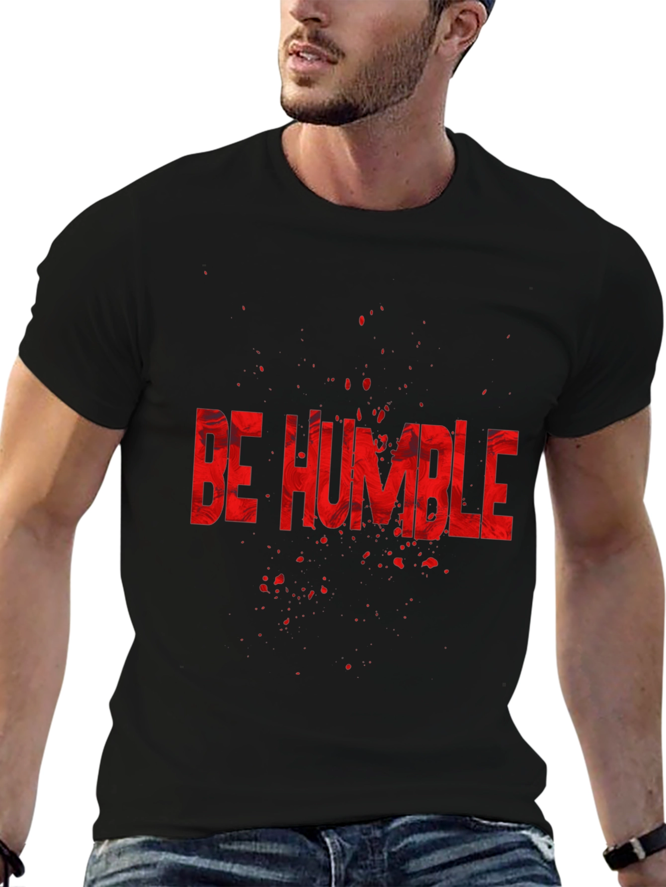 Be Humble Graphic Tee - Black T-Shirt