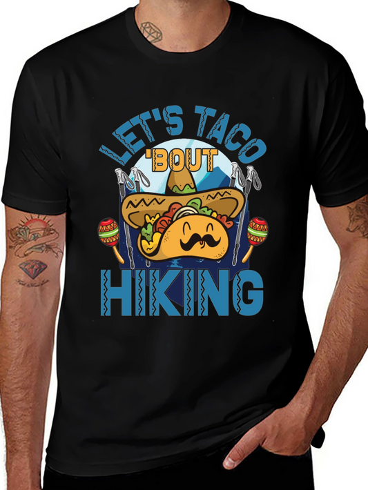 Lets Taco Bout Hiking Graphic Tee