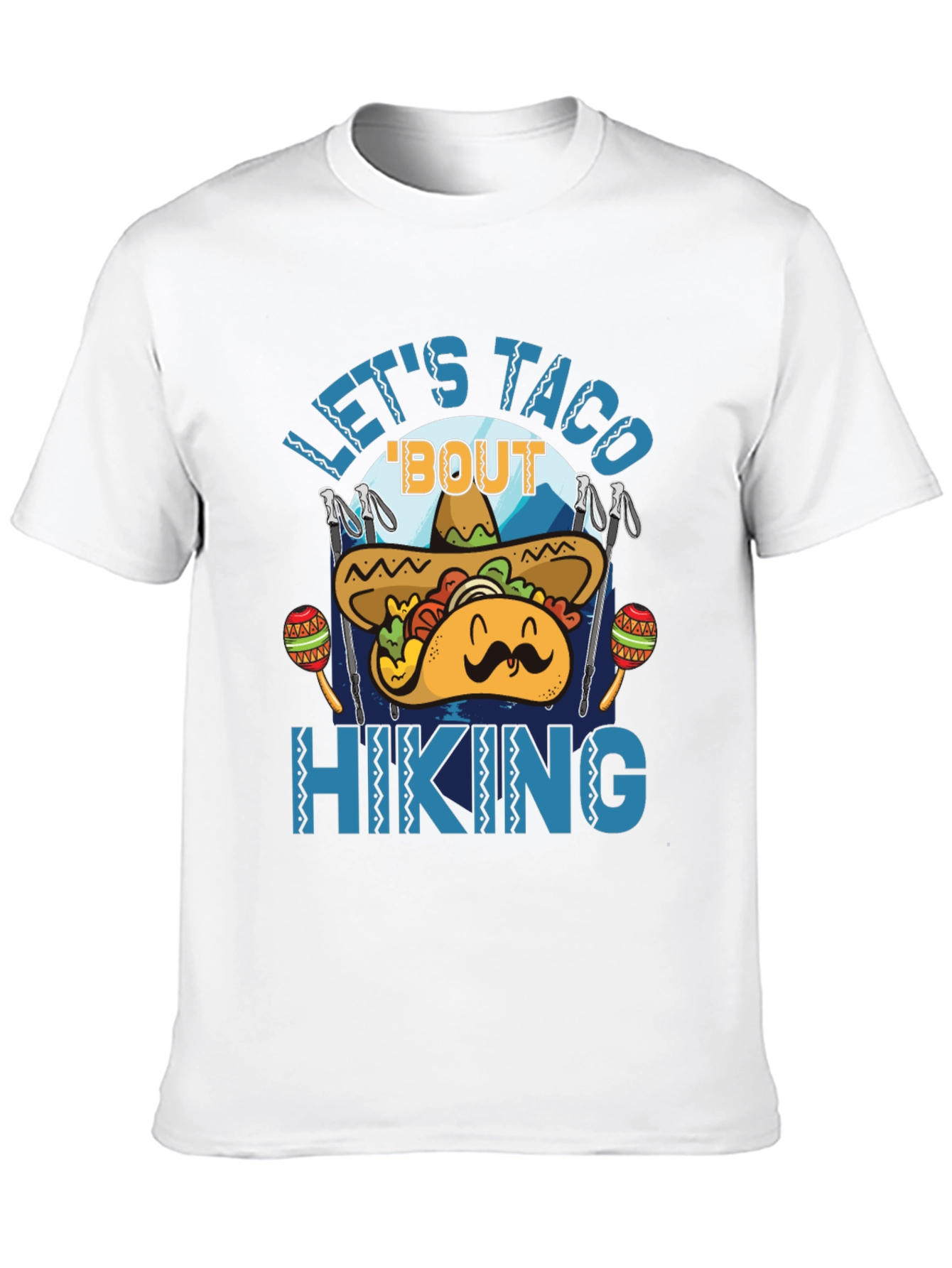 Lets Taco Bout Hiking Graphic Tee