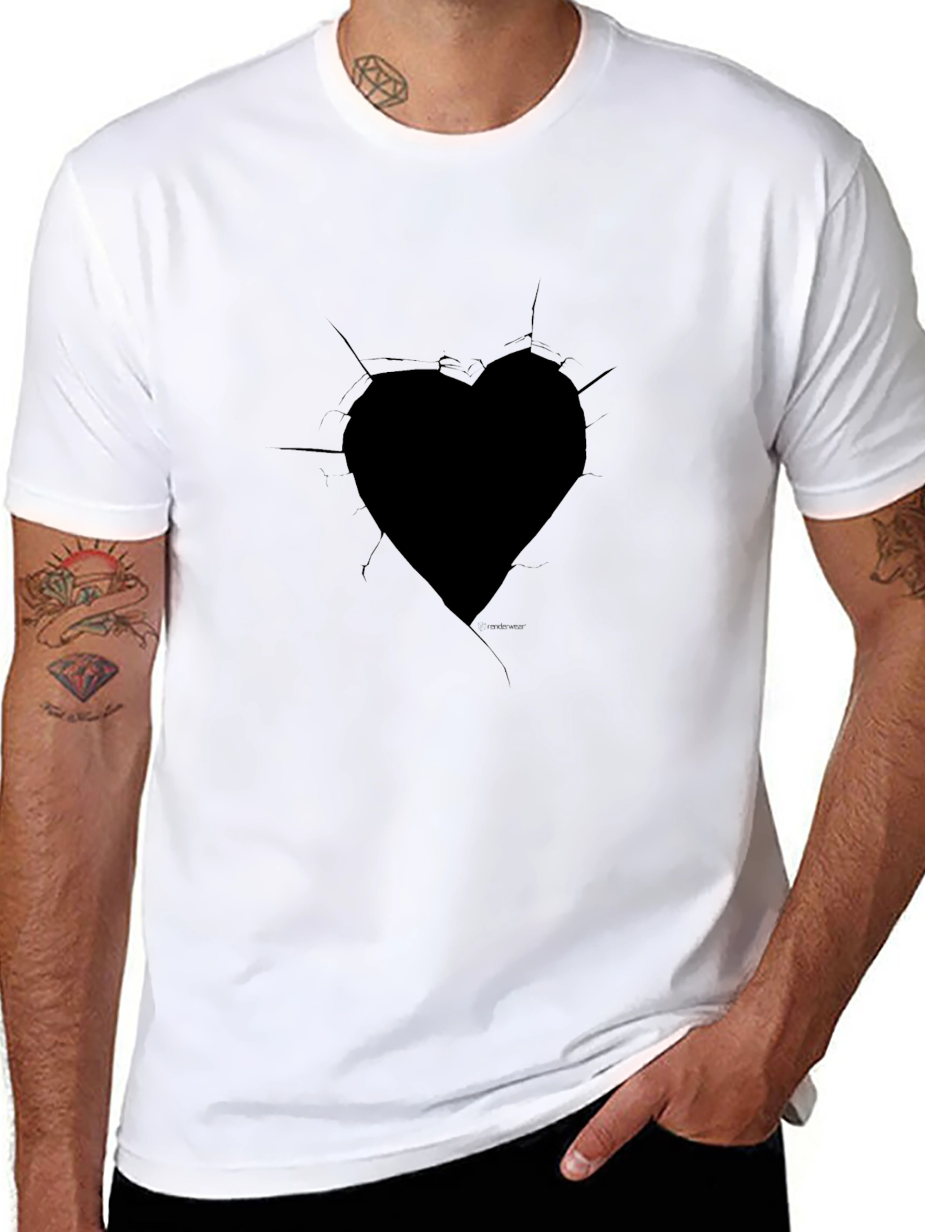 Heart Cracked T-Shirt