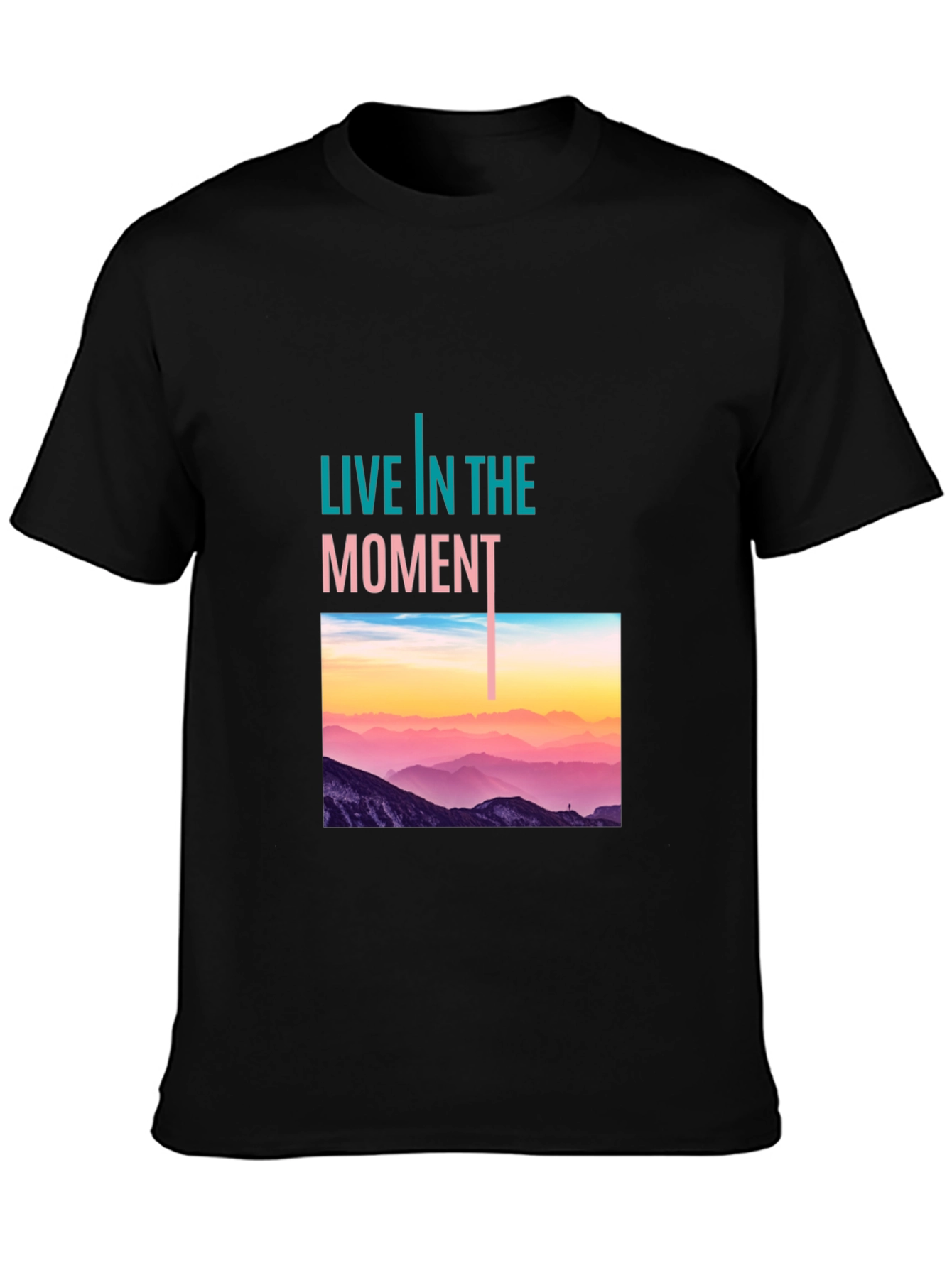 Live In The Moment Graphic T-Shirt