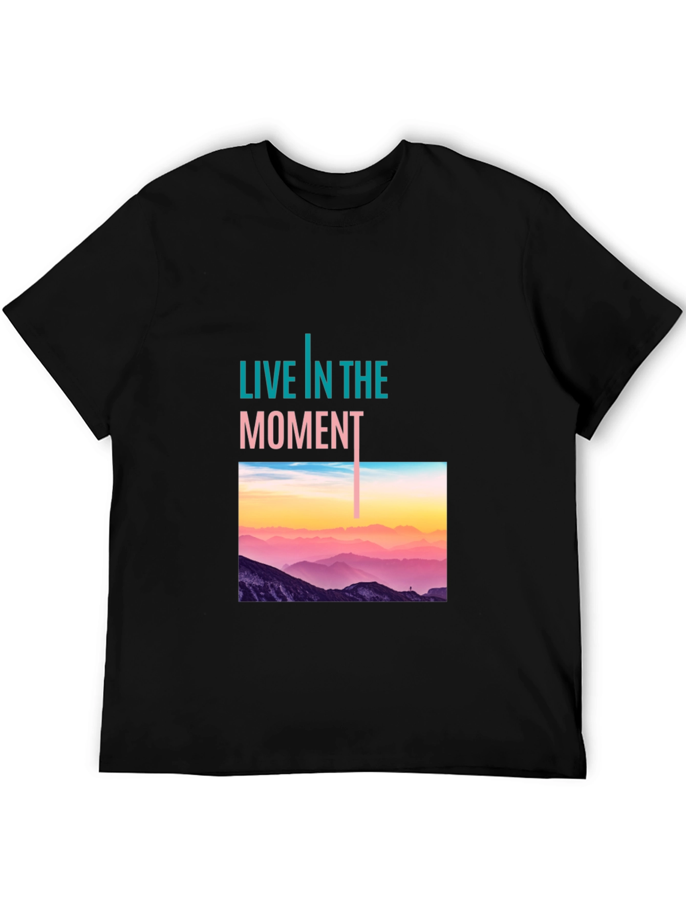 Live In The Moment Graphic T-Shirt