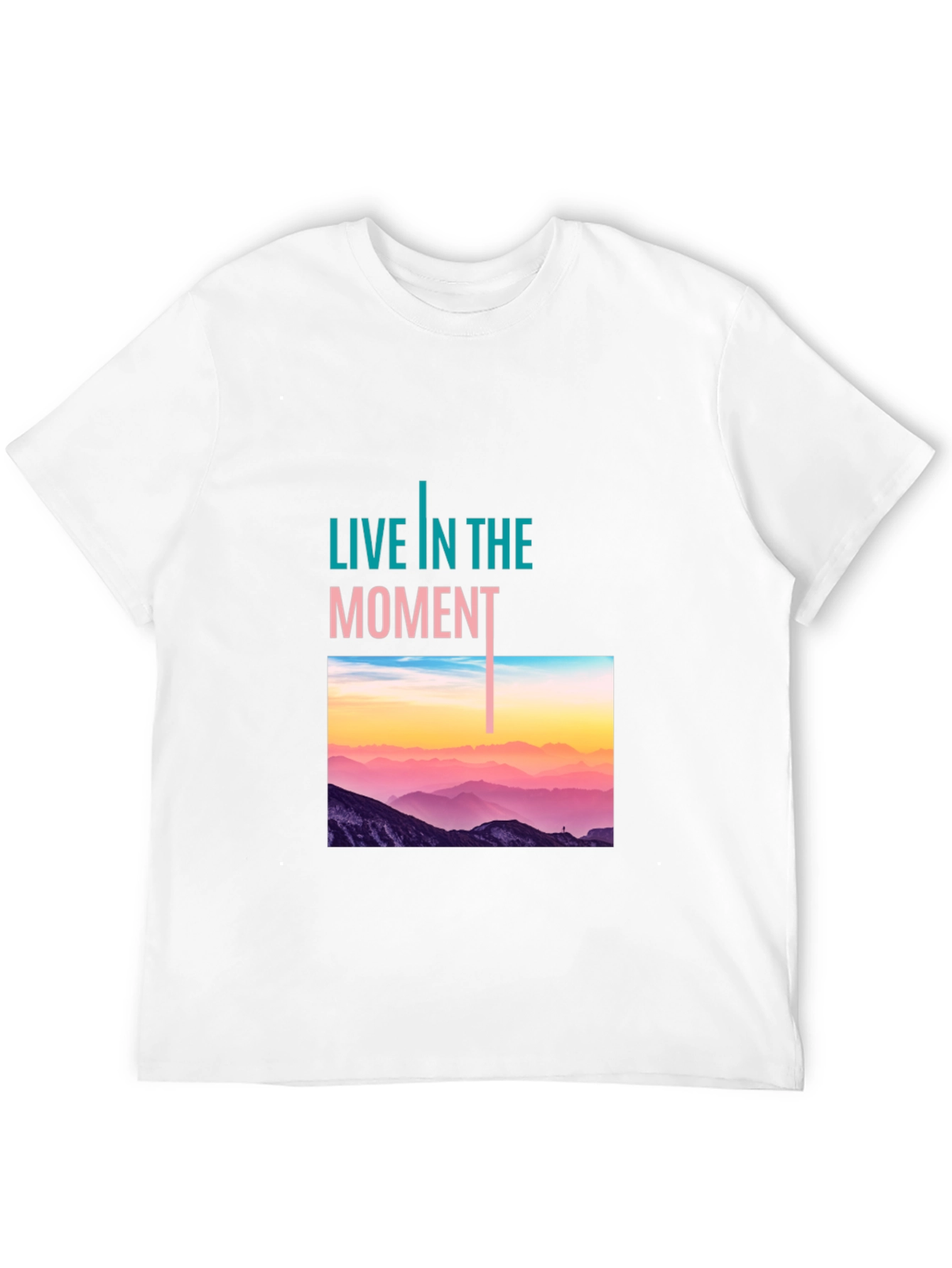 Live In The Moment Graphic T-Shirt