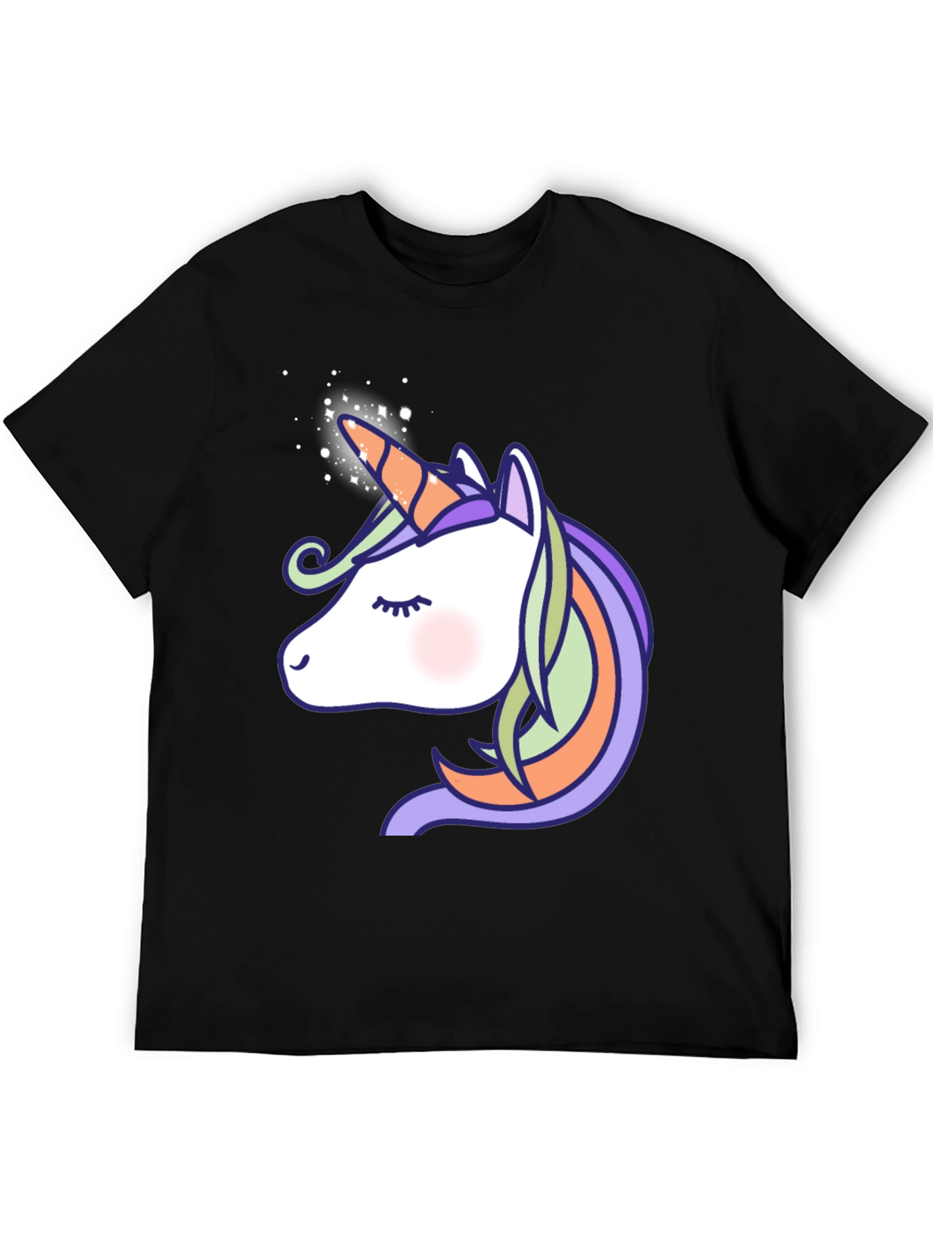 Unicorn Graphic Print T-Shirt