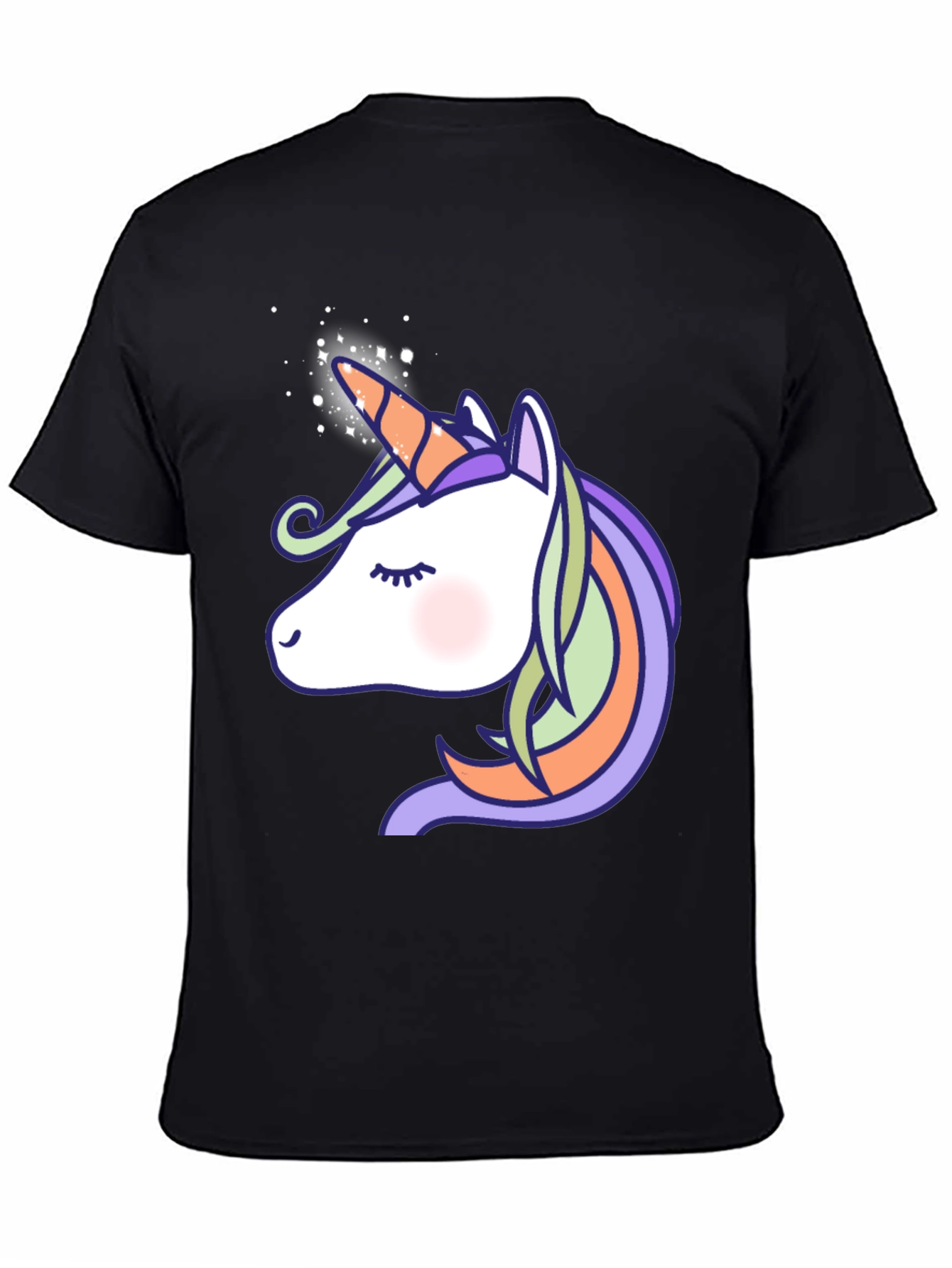 Unicorn Graphic Print T-Shirt
