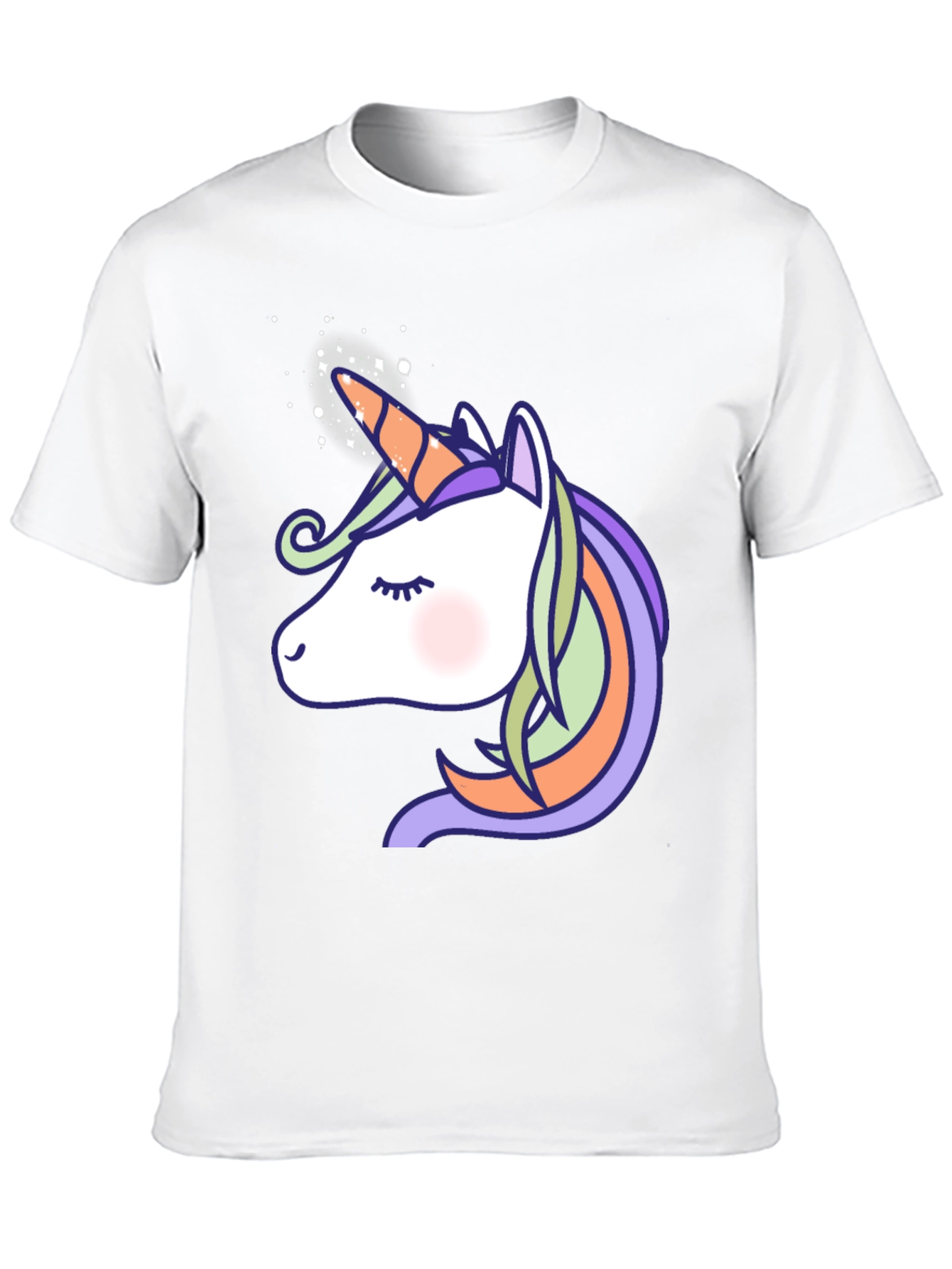 Unicorn Graphic Print T-Shirt