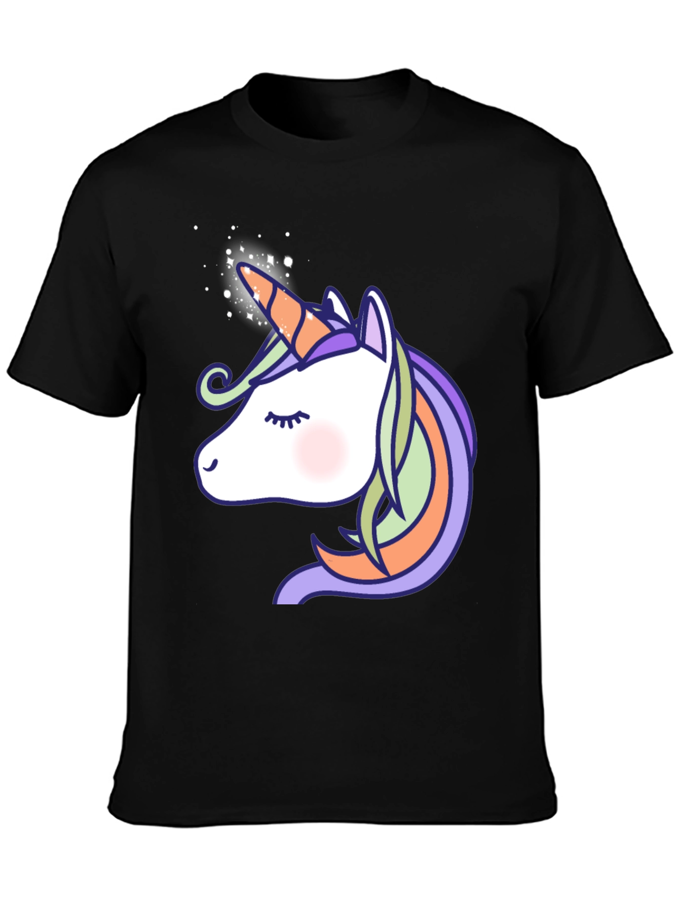 Unicorn Graphic Print T-Shirt